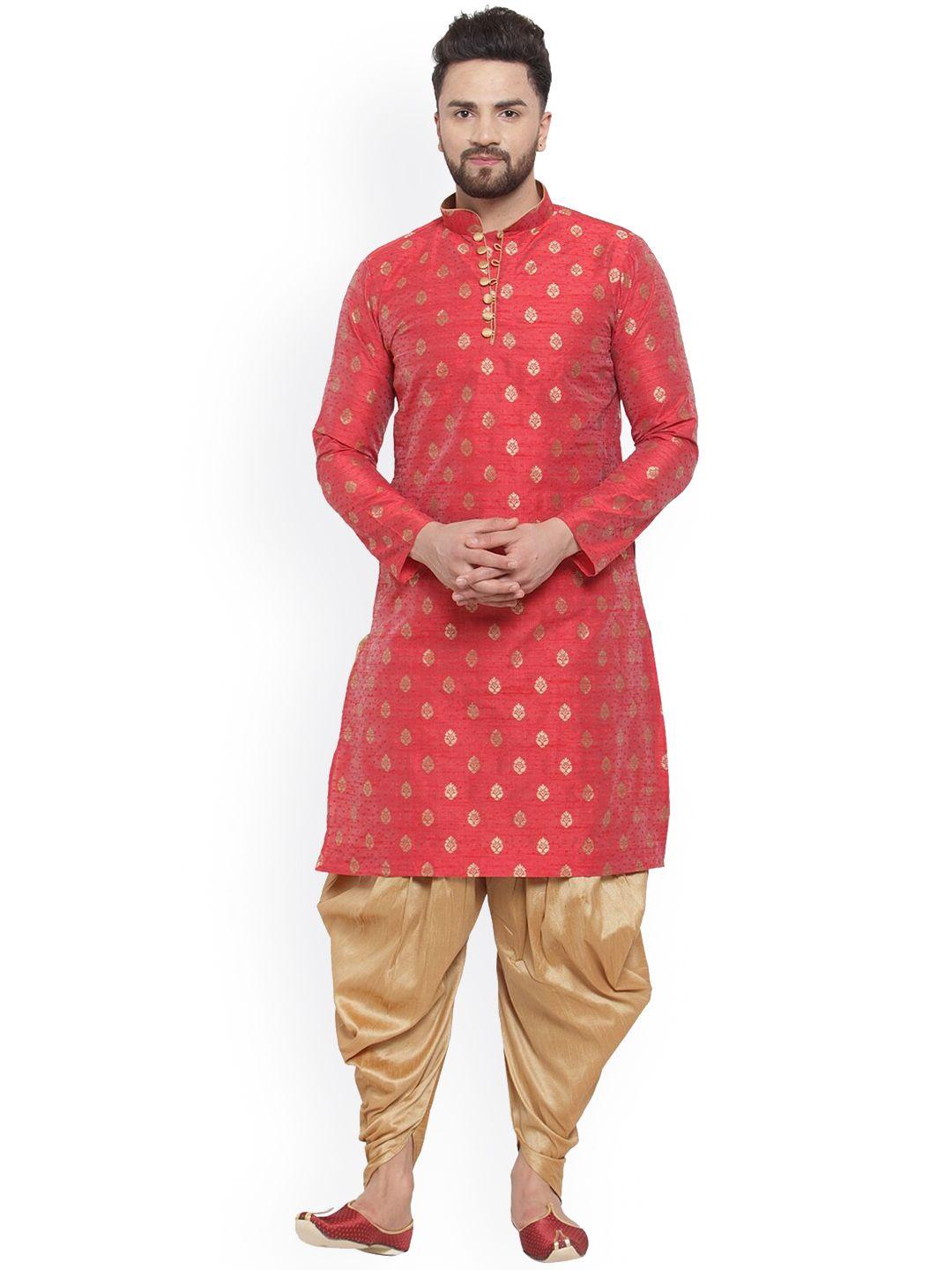 sydney heights ethnic motif zari straight kurta with dhoti pants