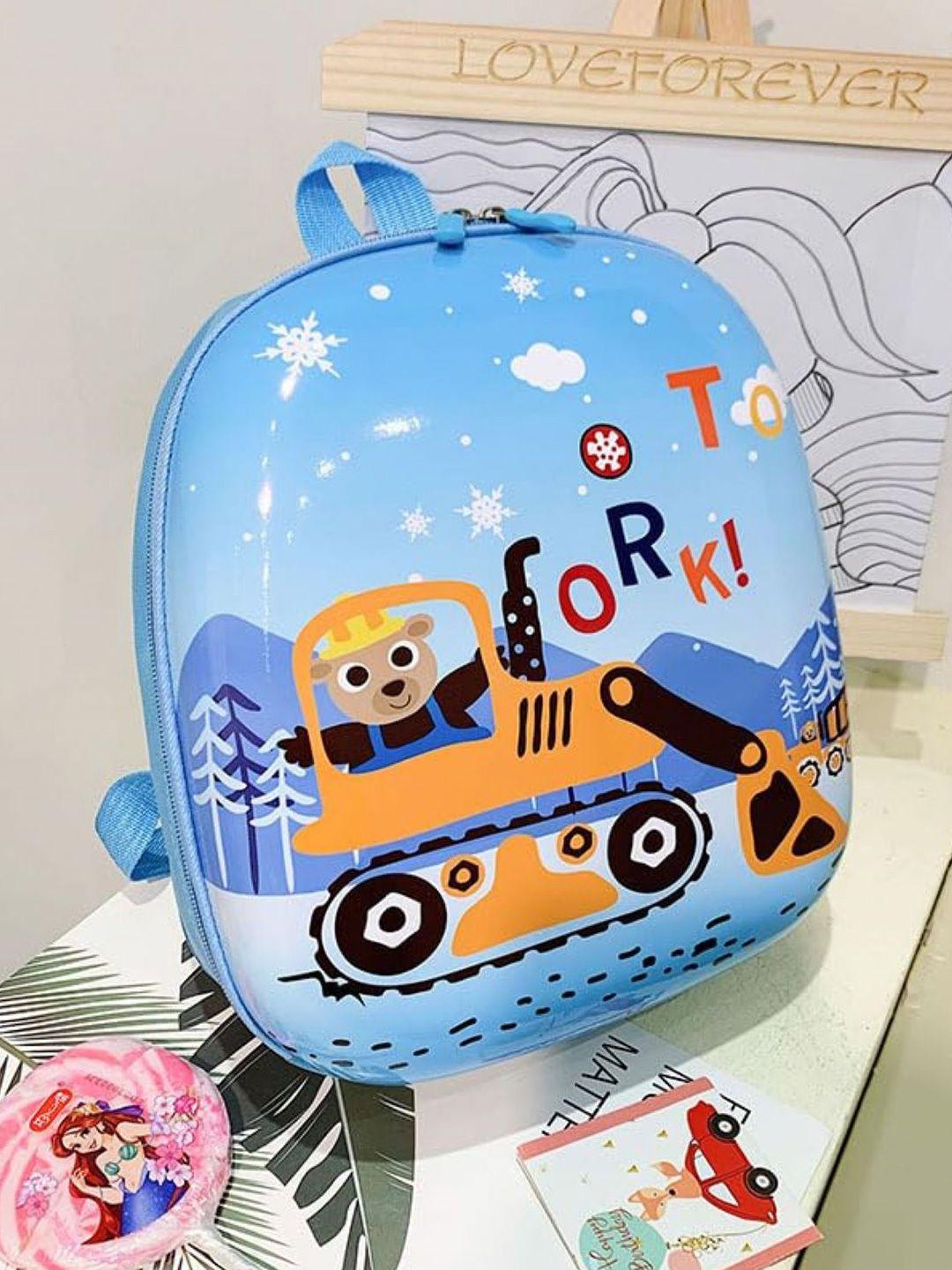 syga kids graphic printed backpack