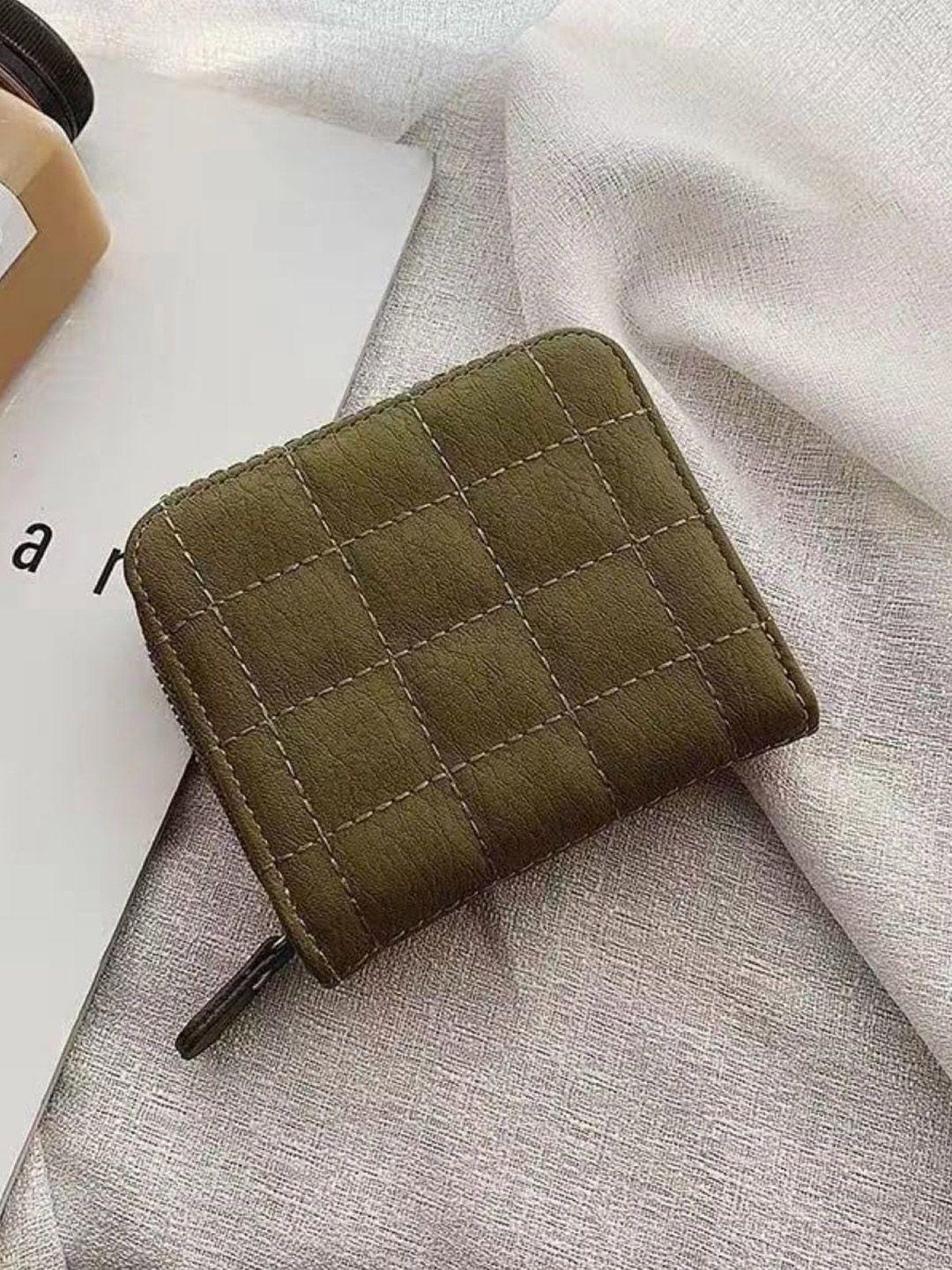 syga women leather two fold wallet