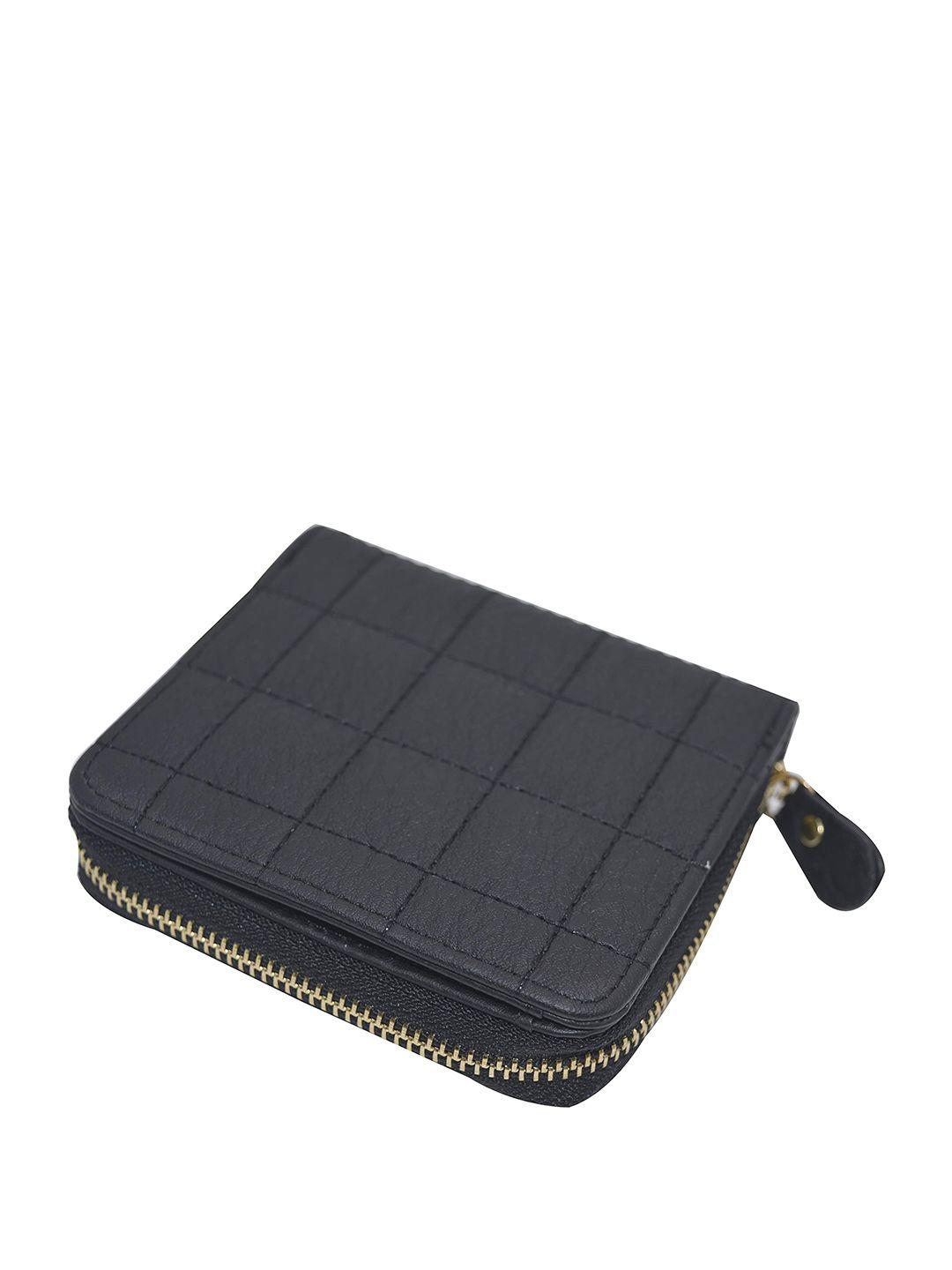 syga women leather zip around wallet