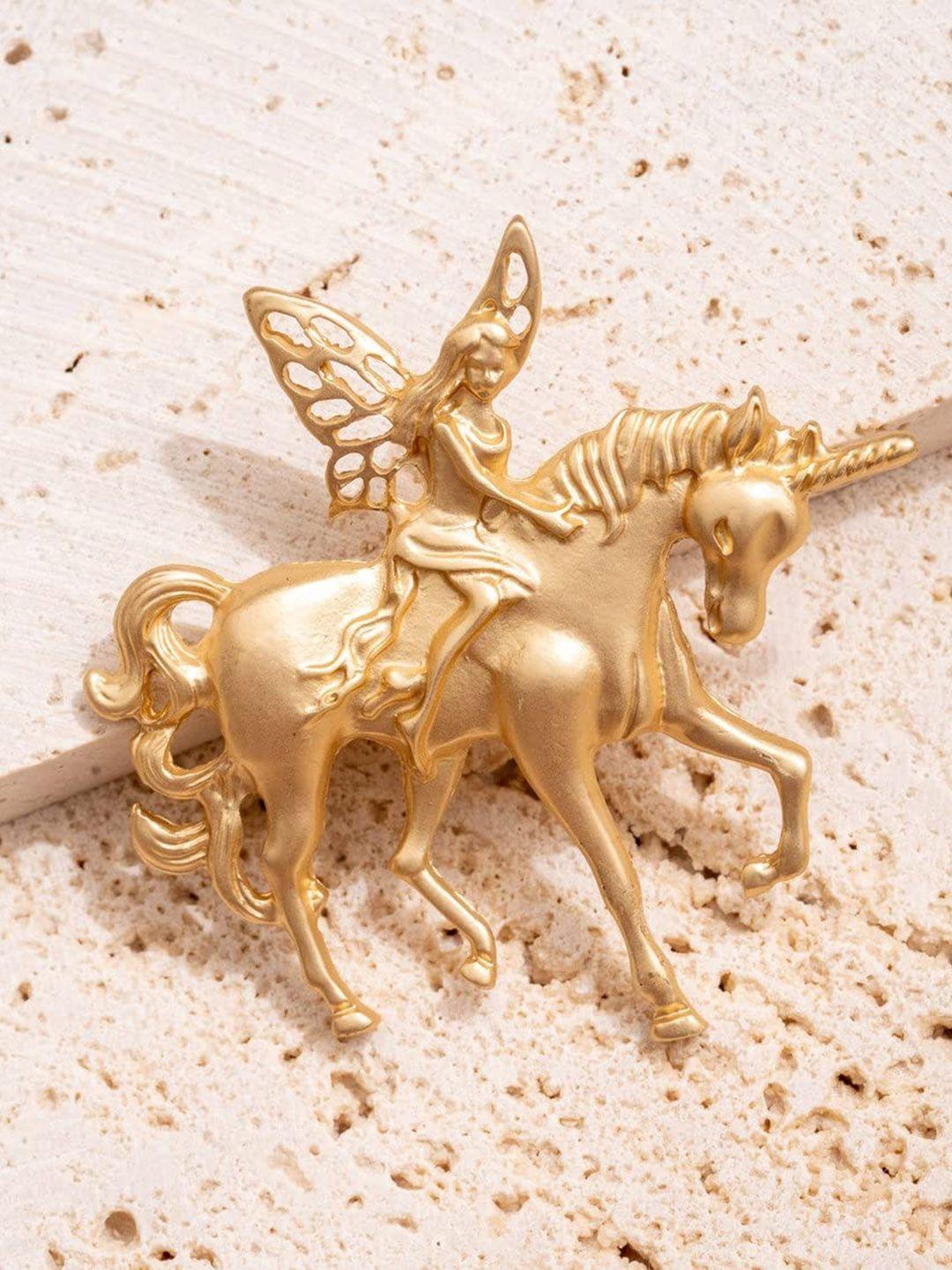 syga fairy unicorn brooch