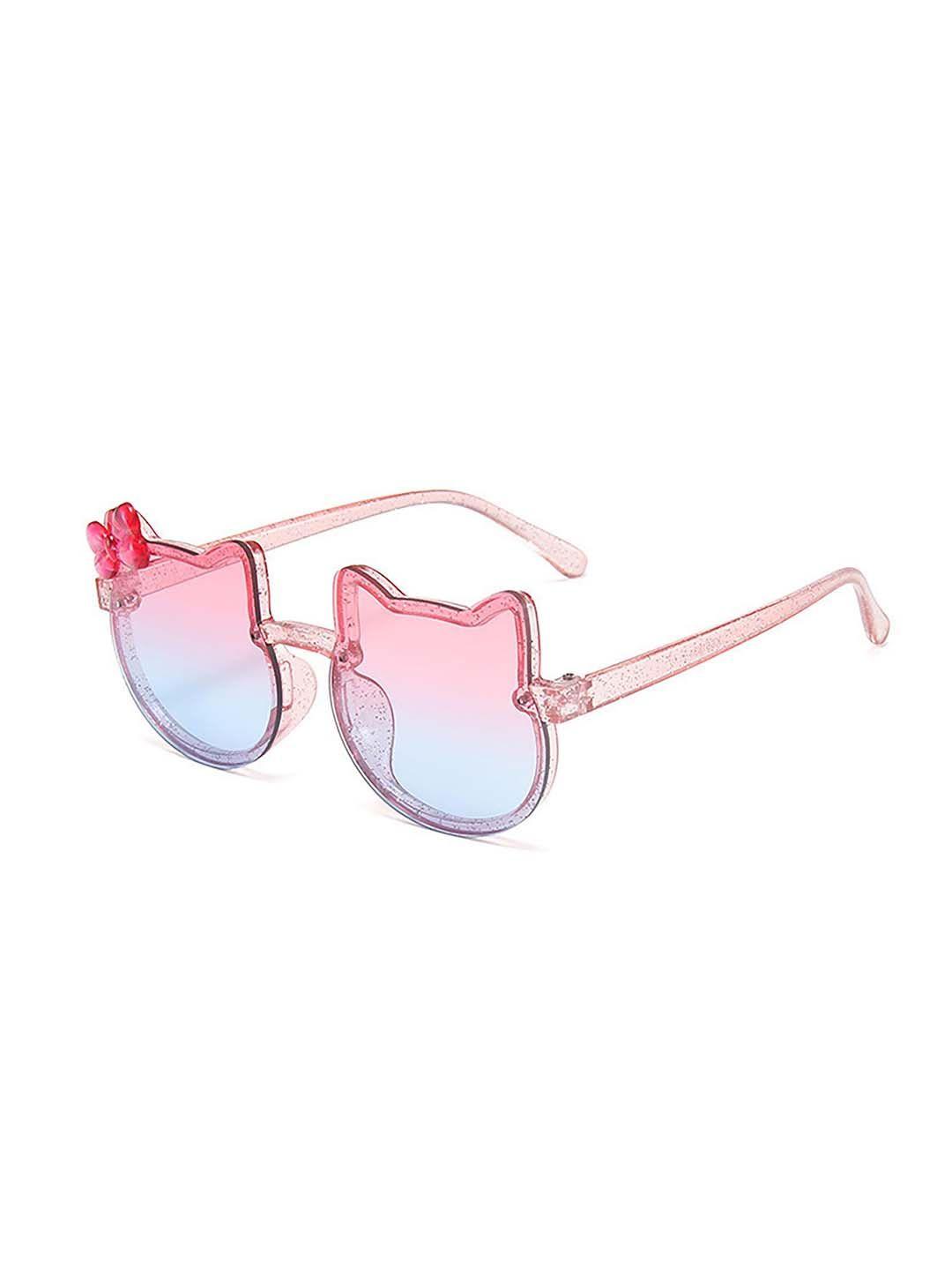 syga kids cat shaped sunglasses goggles-colourful-transblue&grdientpink