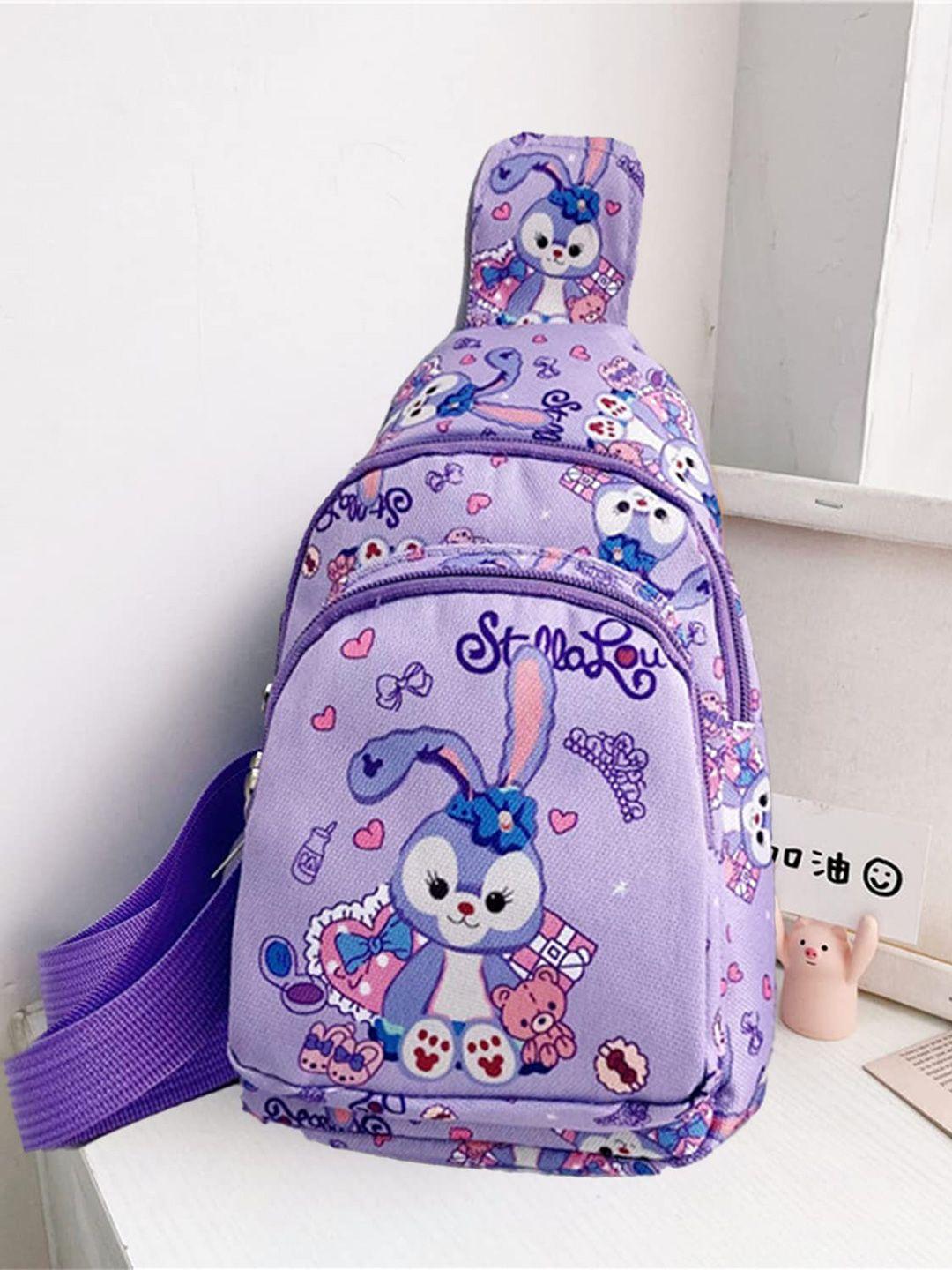 syga kids graphic printed backpack