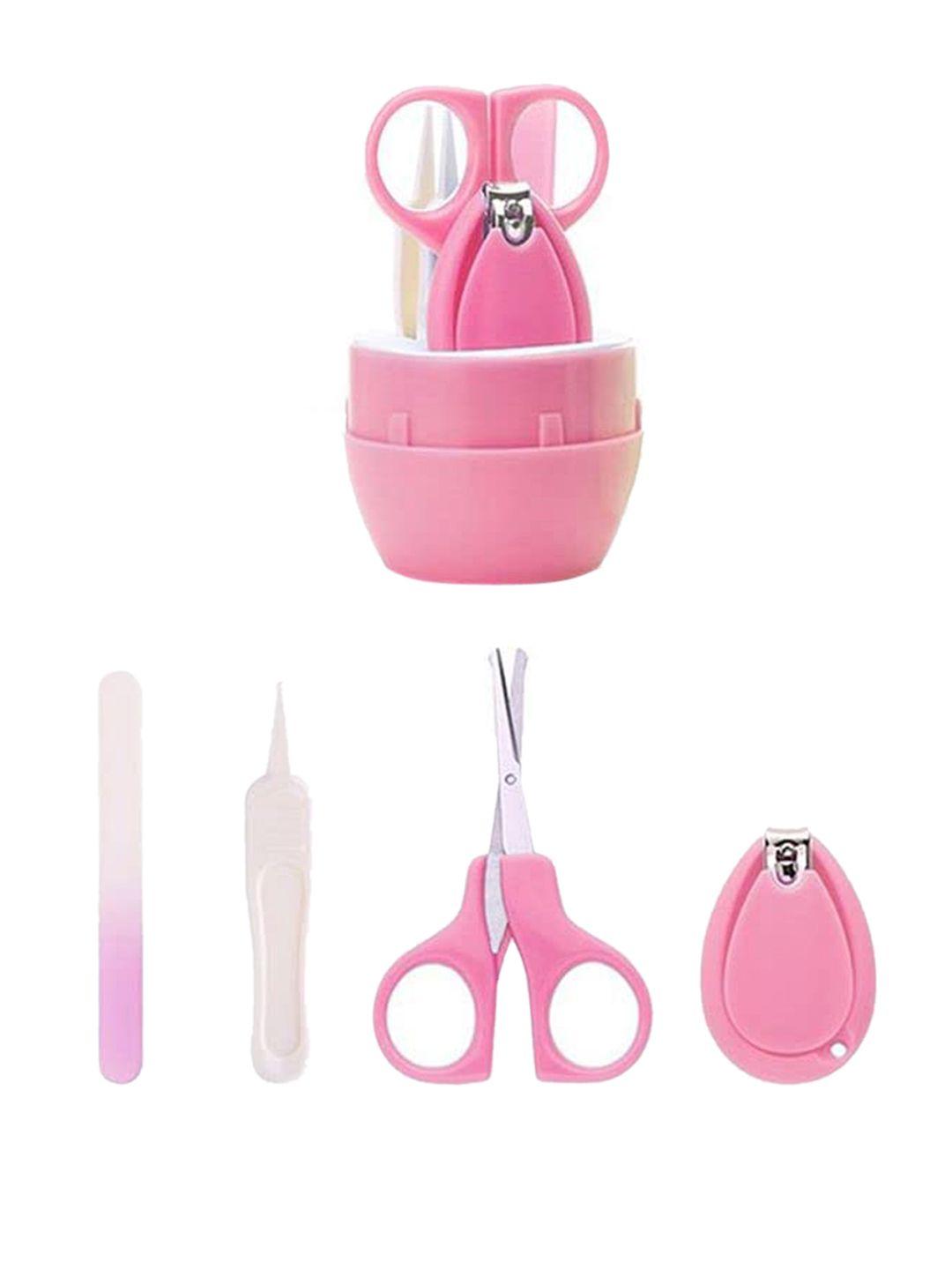 syga pink baby grooming kit with scissor