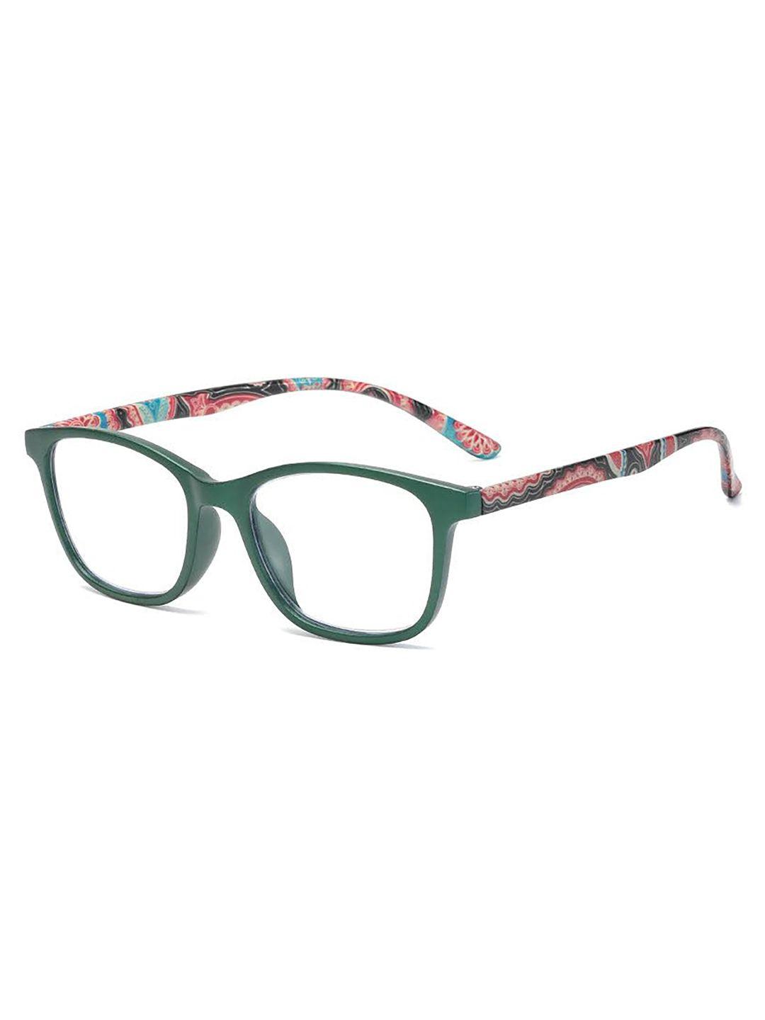 syga unisex abstract full rim square frames