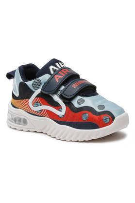 synthetic velcro boys casual wear casual shoes - multi