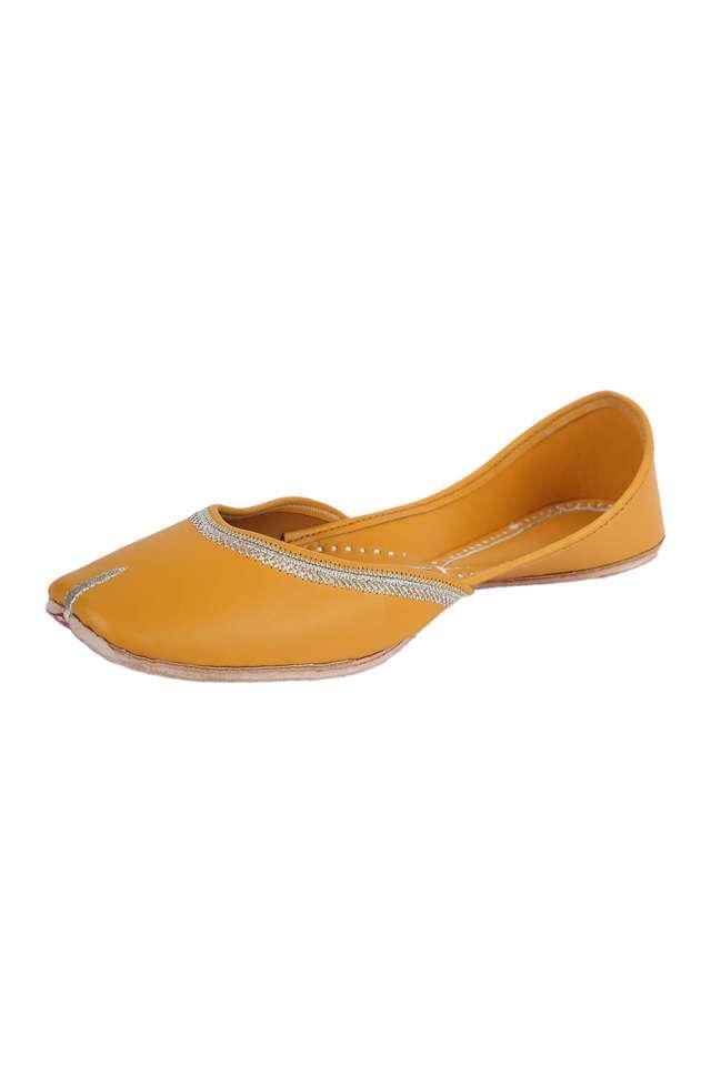 synthetic leather buckle womens casual flats