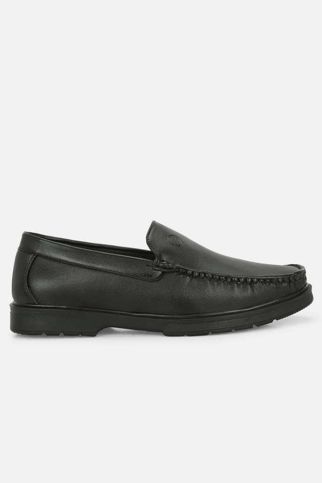 synthetic slip-on mens loafers