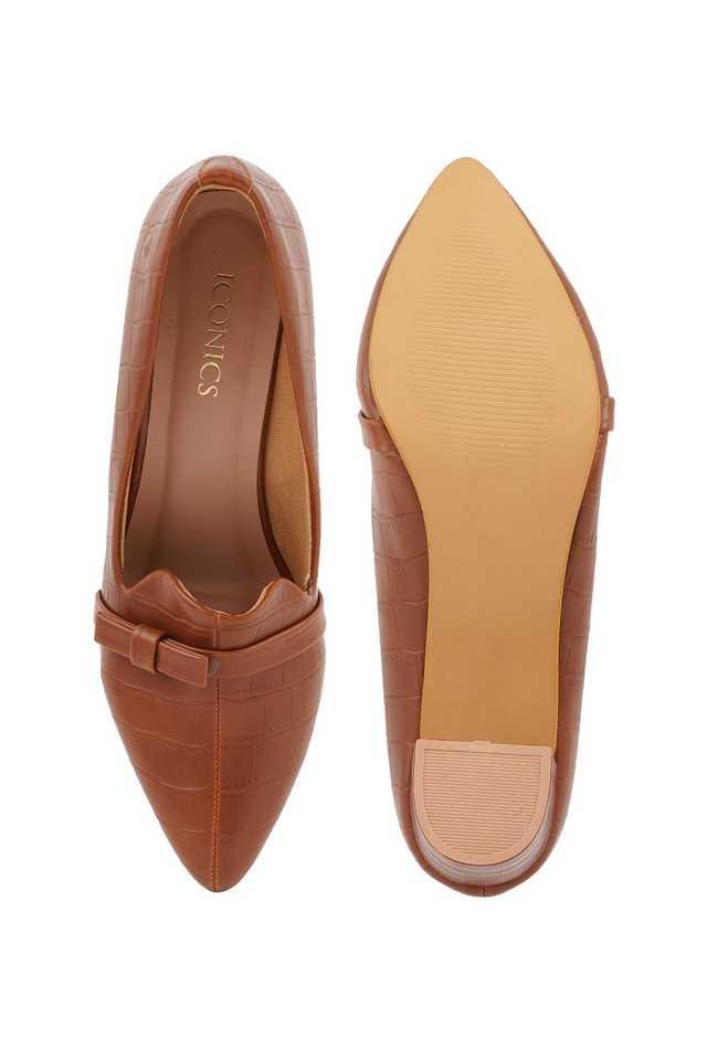 synthetic slipon womens casual ballerinas