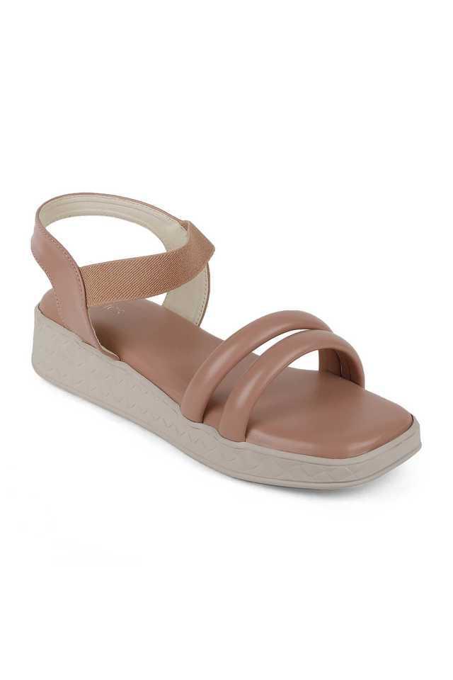 synthetic slipon womens casual sandals