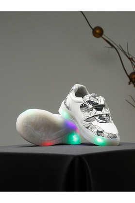 synthetic velcro unisex's sneakers - multi
