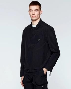 system relaxed fit overshirt