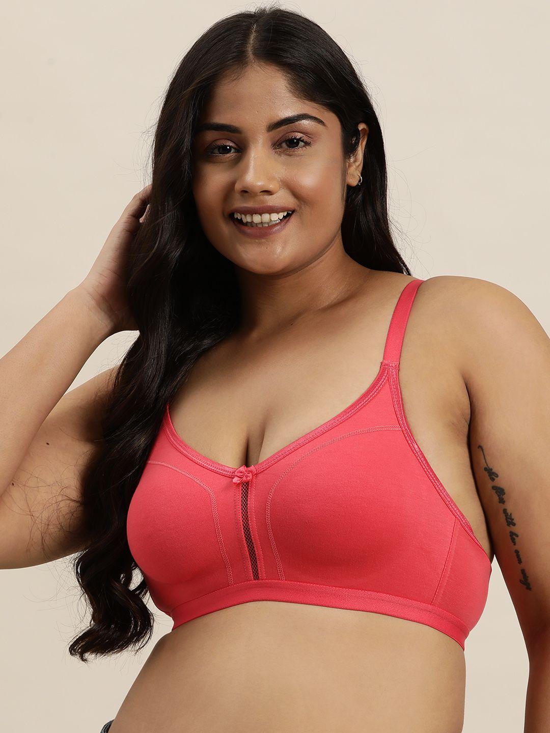 sztori coral plus size medium coverage bra