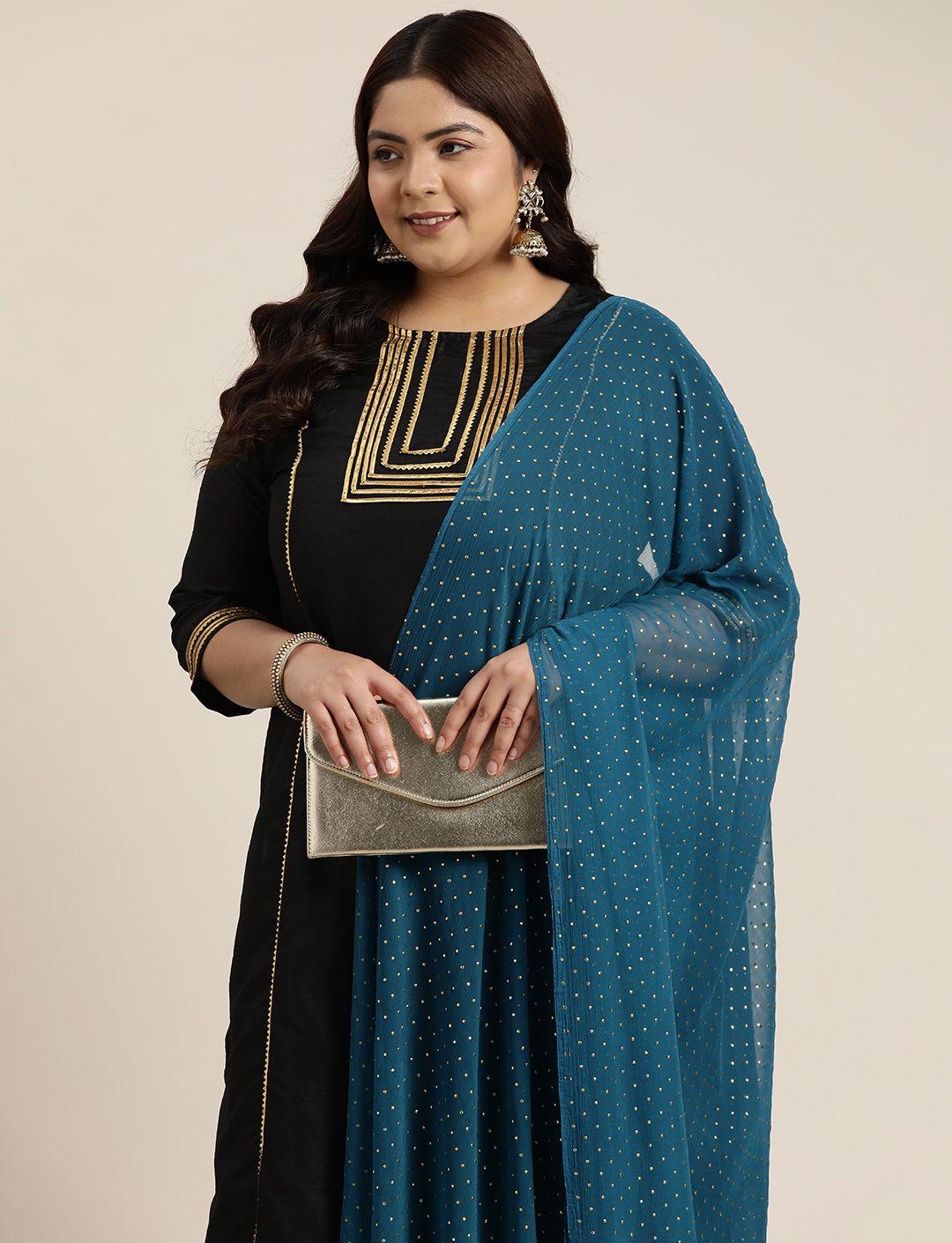 sztori ethnic motifs embroidered dupatta