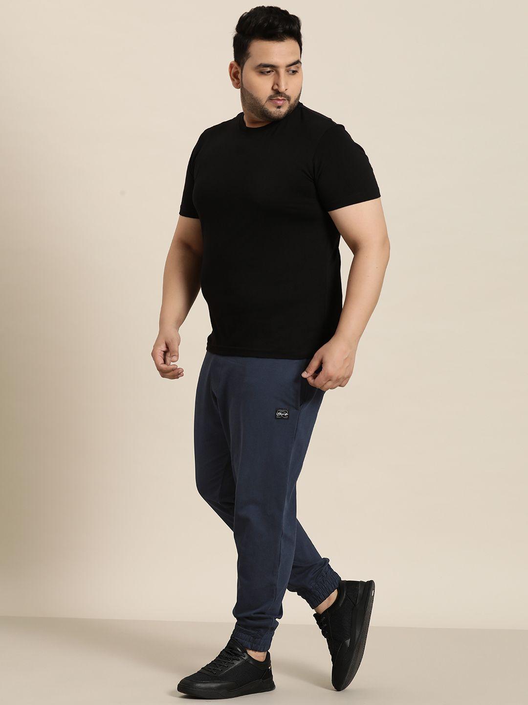 sztori men plus size pure cotton joggers