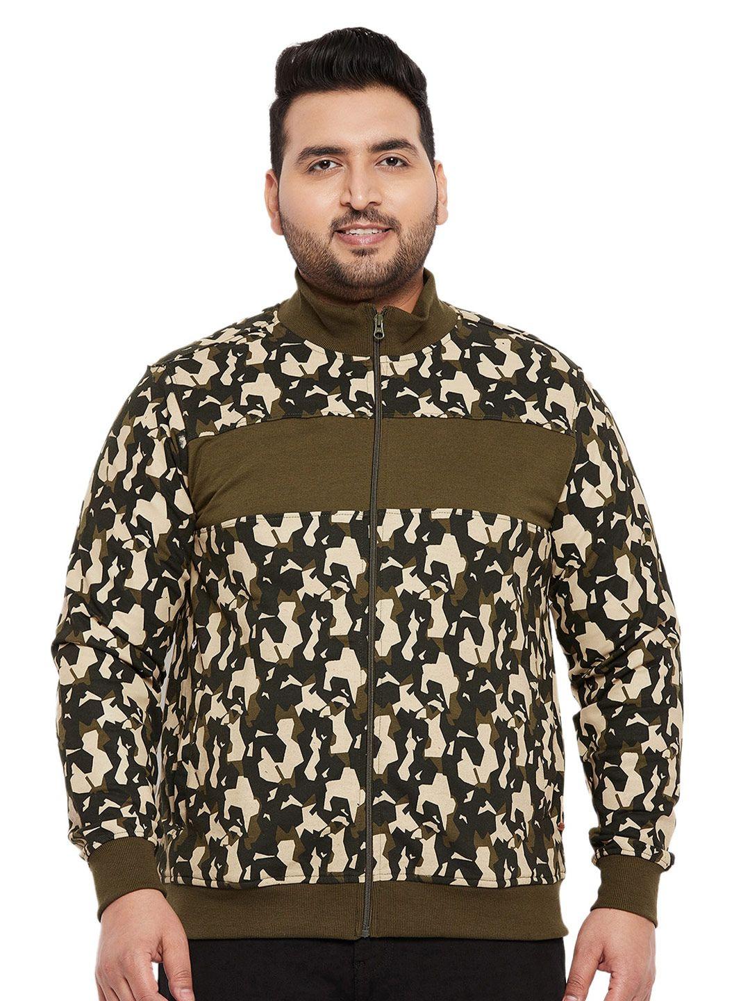 sztori plus size abstract printed sweatshirt