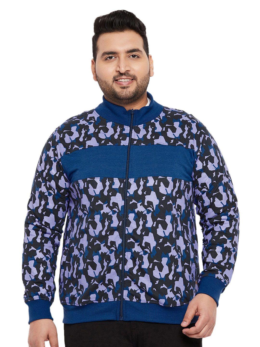 sztori plus size abstract printed sweatshirt