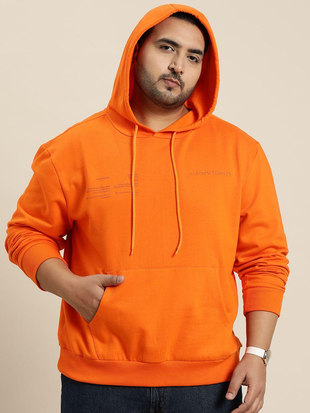 sztori plus size hooded sweatshirt