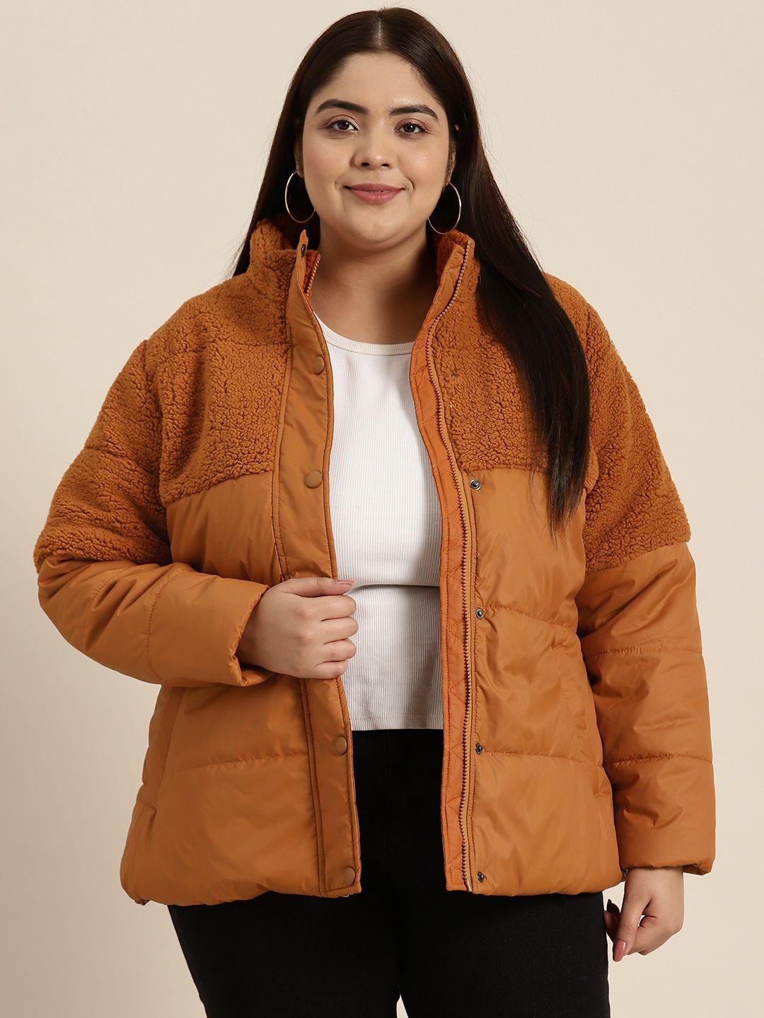 sztori plus size padded jacket