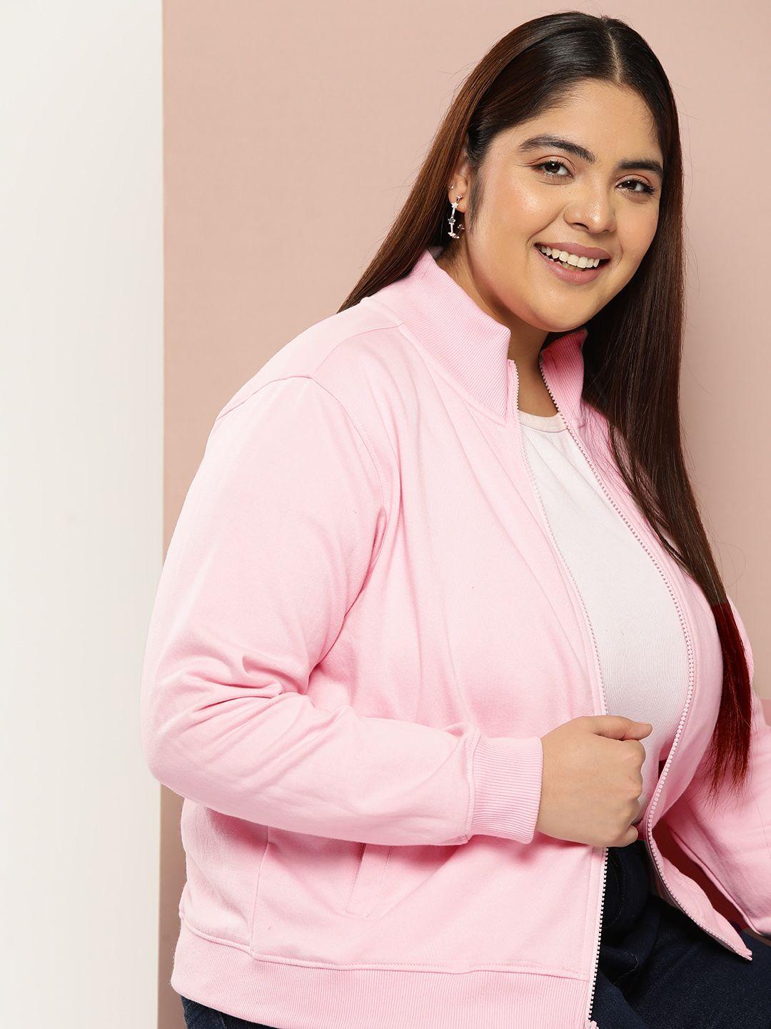 sztori plus size solid sweatshirt