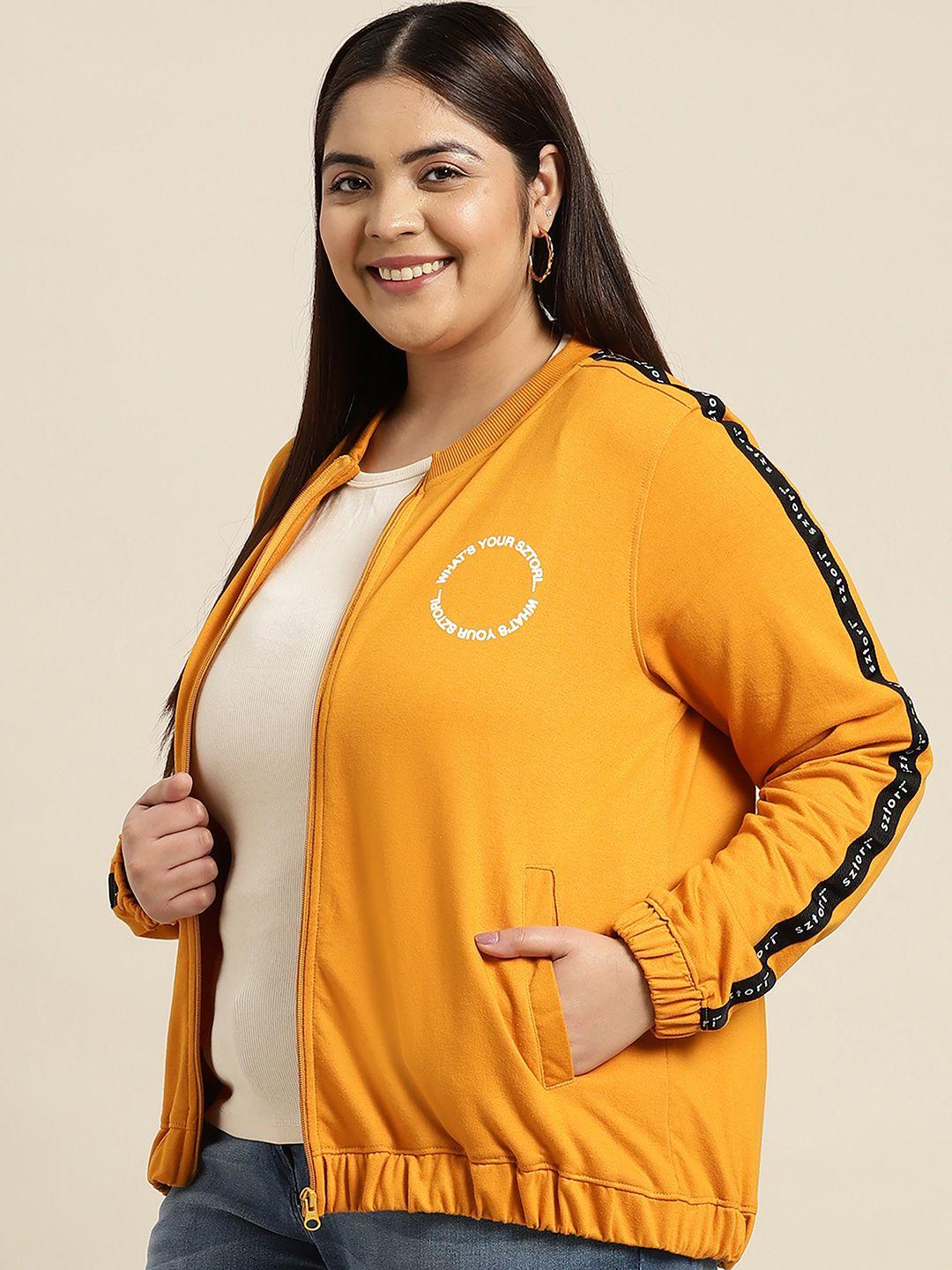 sztori women plus size solid sweatshirt