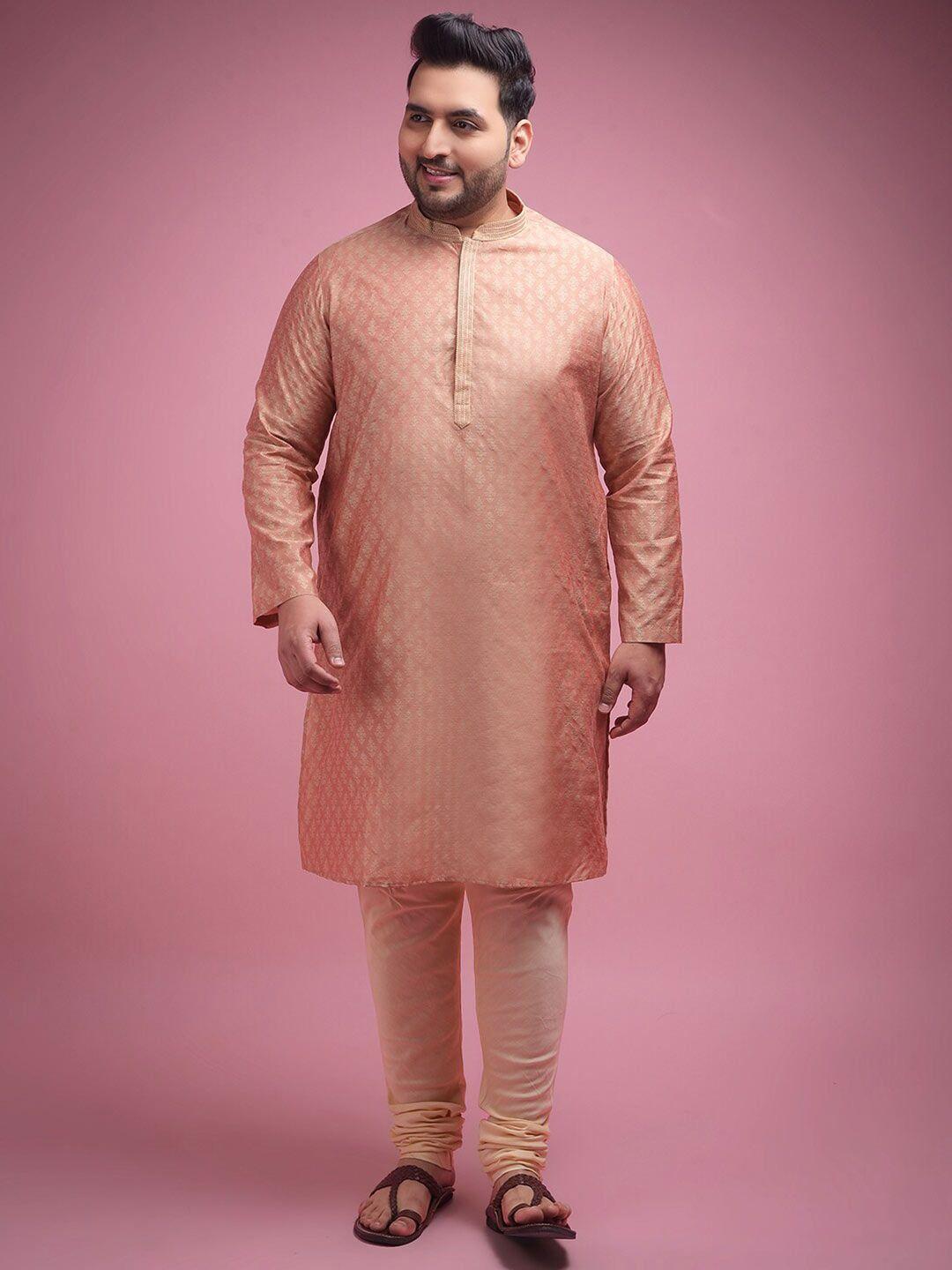 sztori woven design kurta with churidar