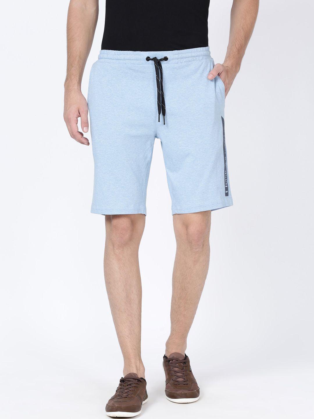 t-base men blue shorts