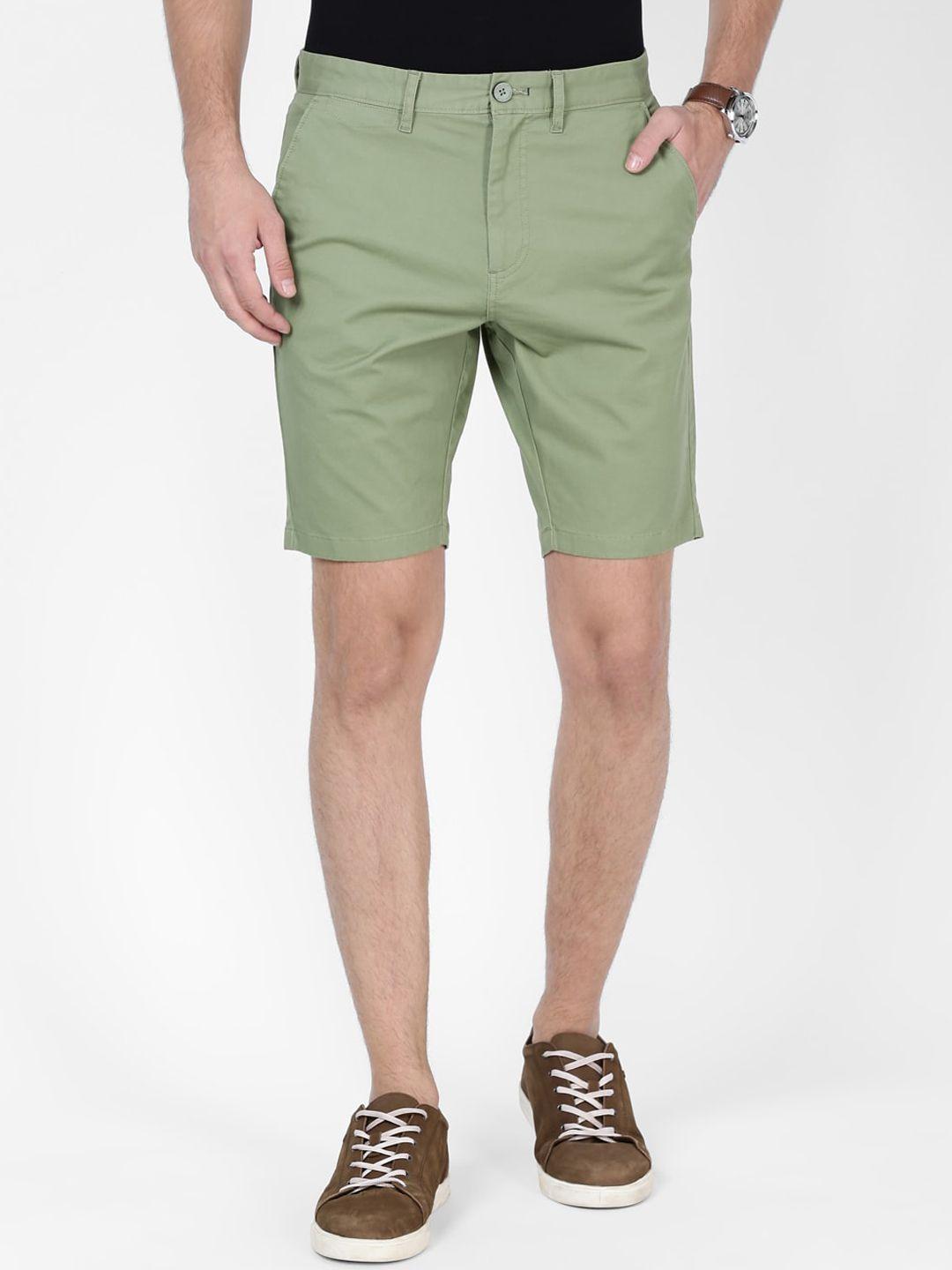 t-base men cotton mid-rise chino shorts