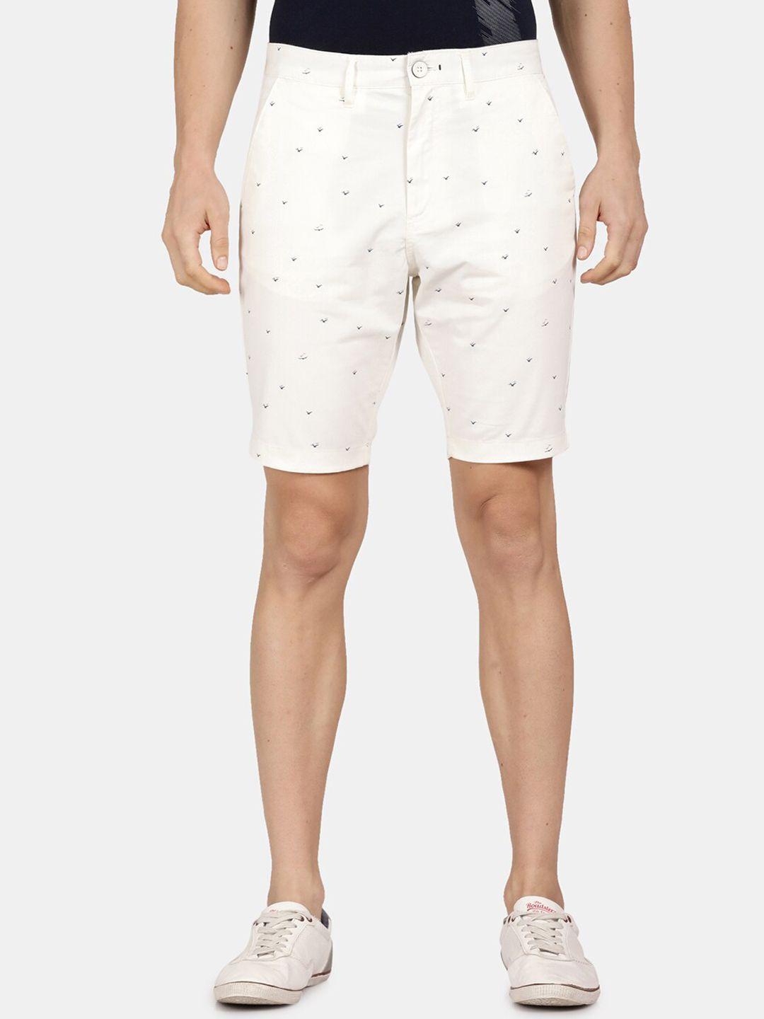 t-base men cotton printed shorts