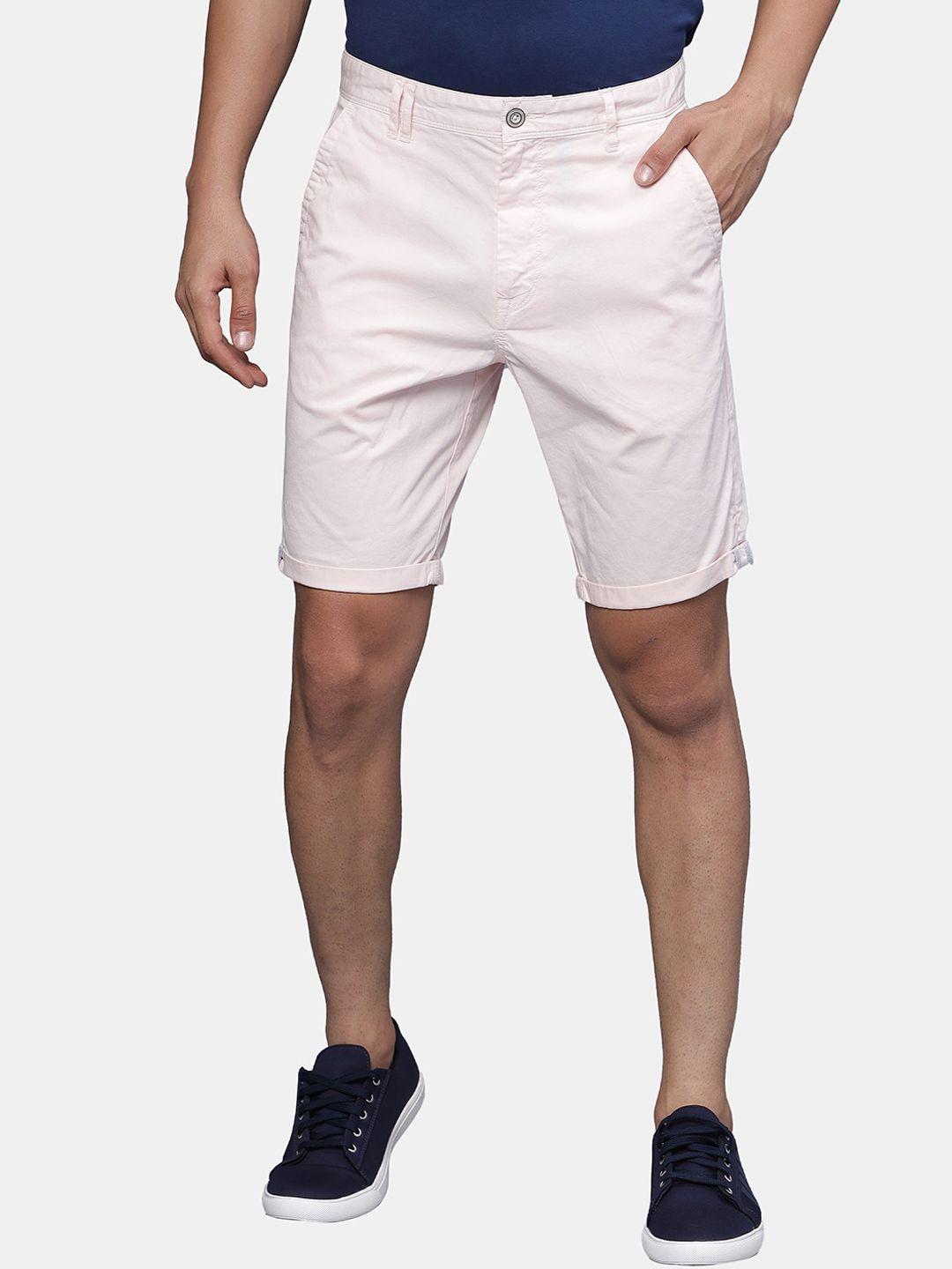 t-base men mid rise chino shorts