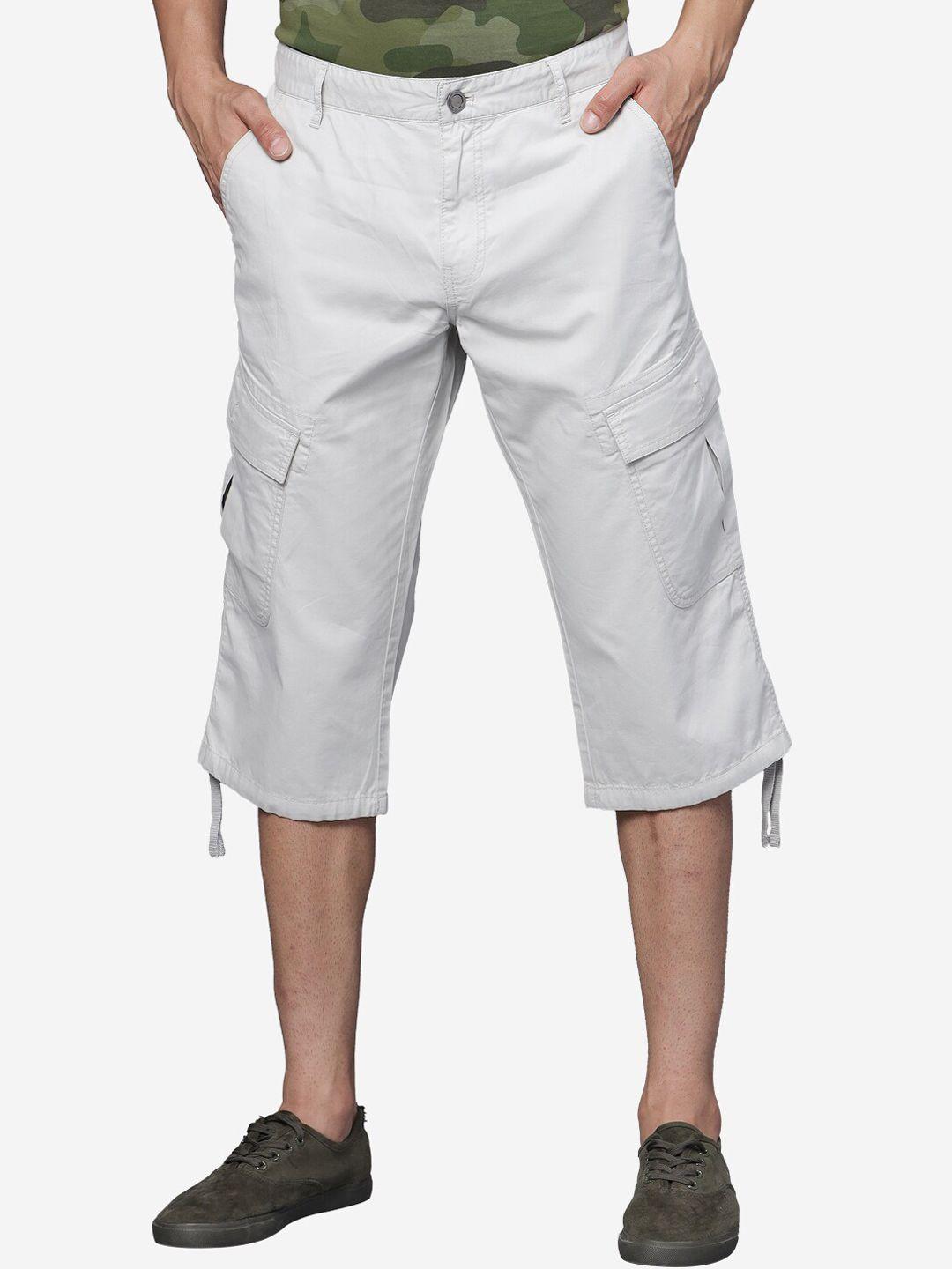 t-base men mid-rise cotton trousers