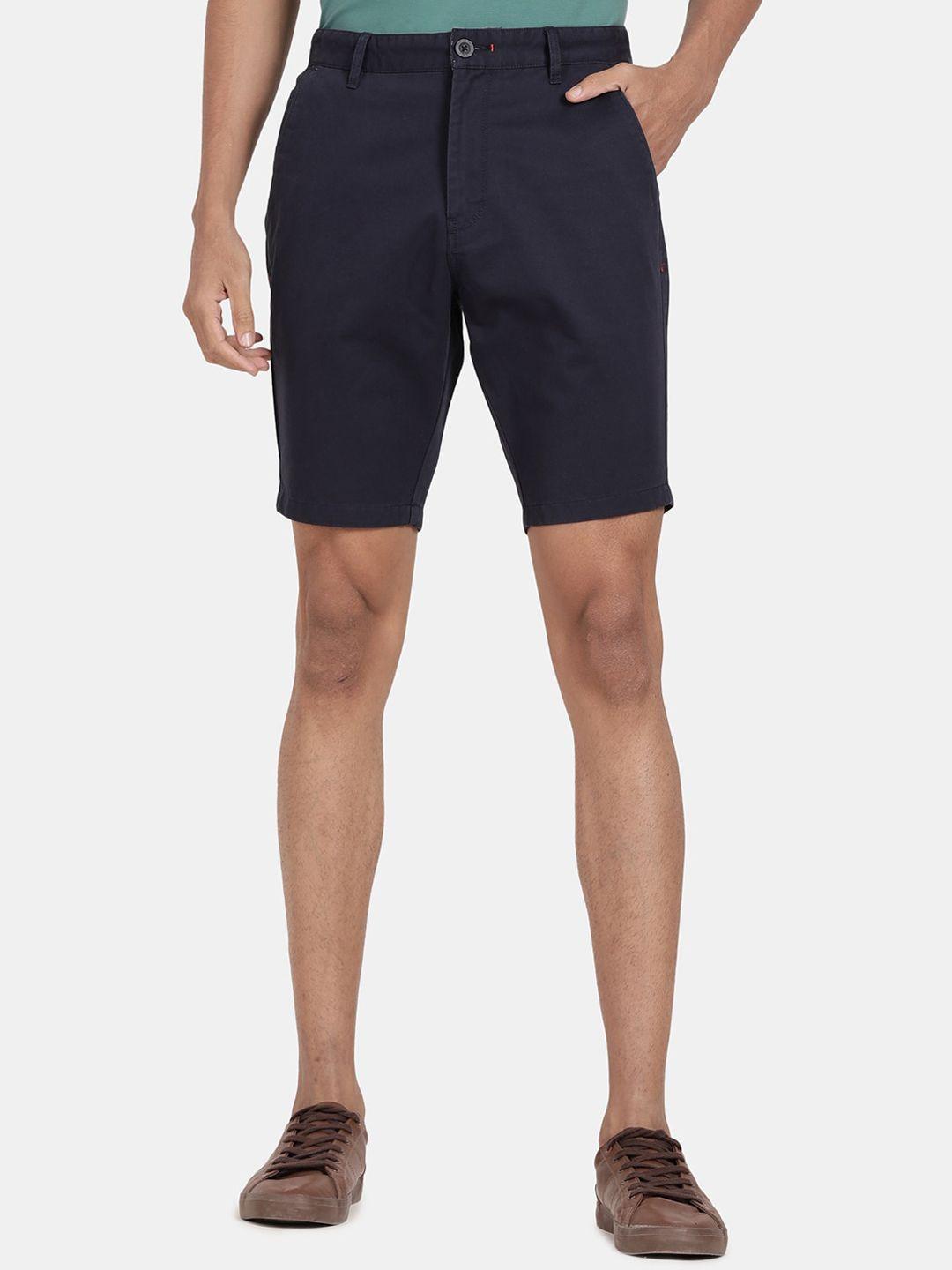 t-base men regular fit mid-rise shorts