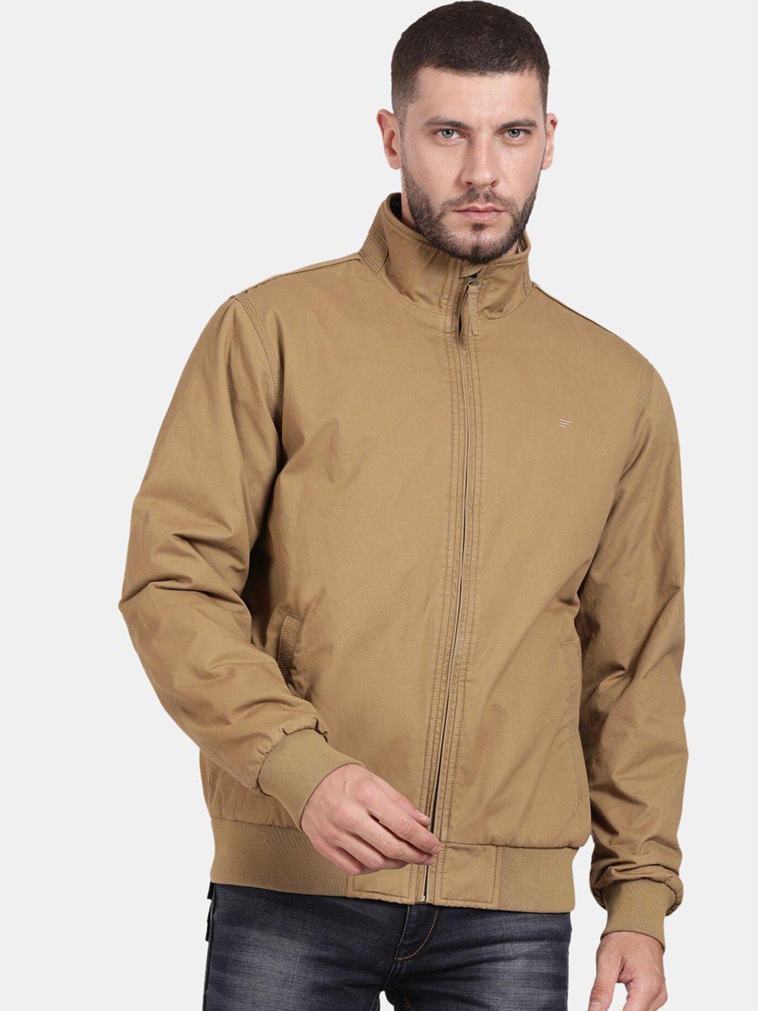 t-base mock collar windcheater cotton padded jacket