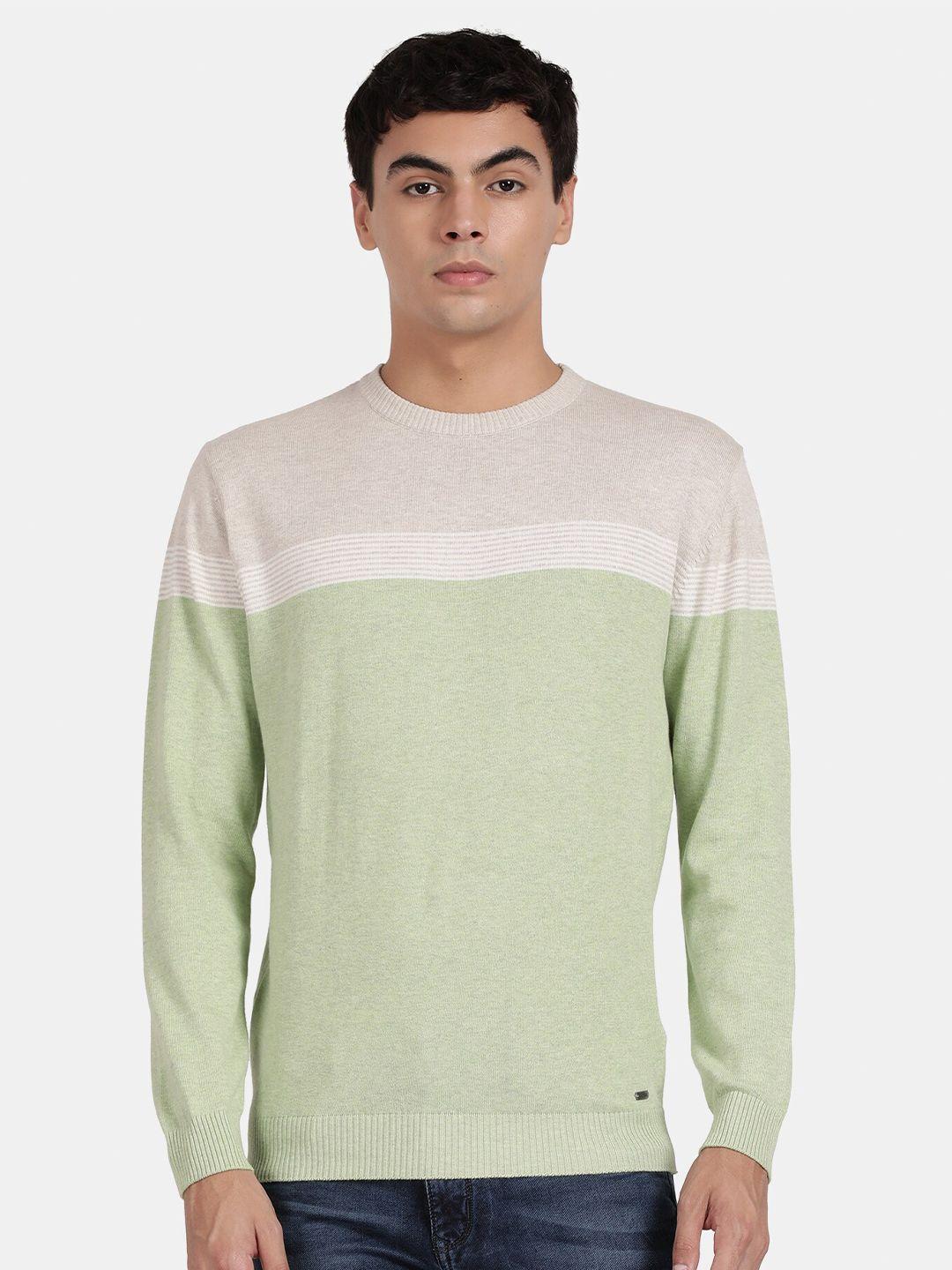 t-base ribbed colourblocked sweatshirt