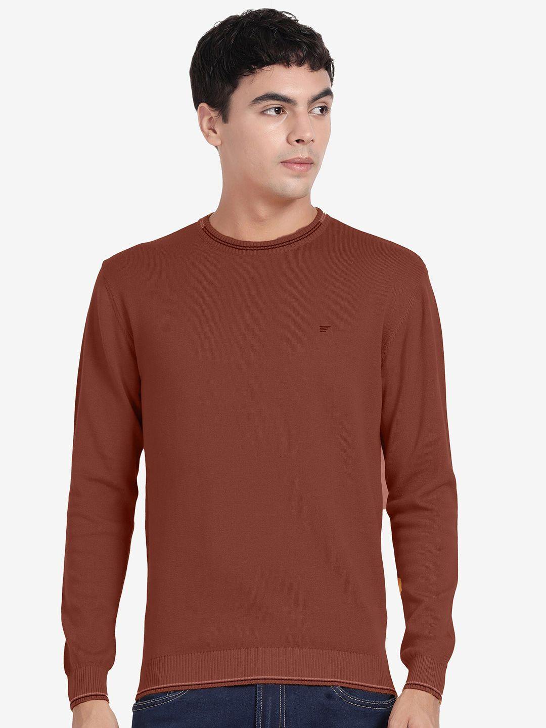 t-base round neck cotton pullover sweaters