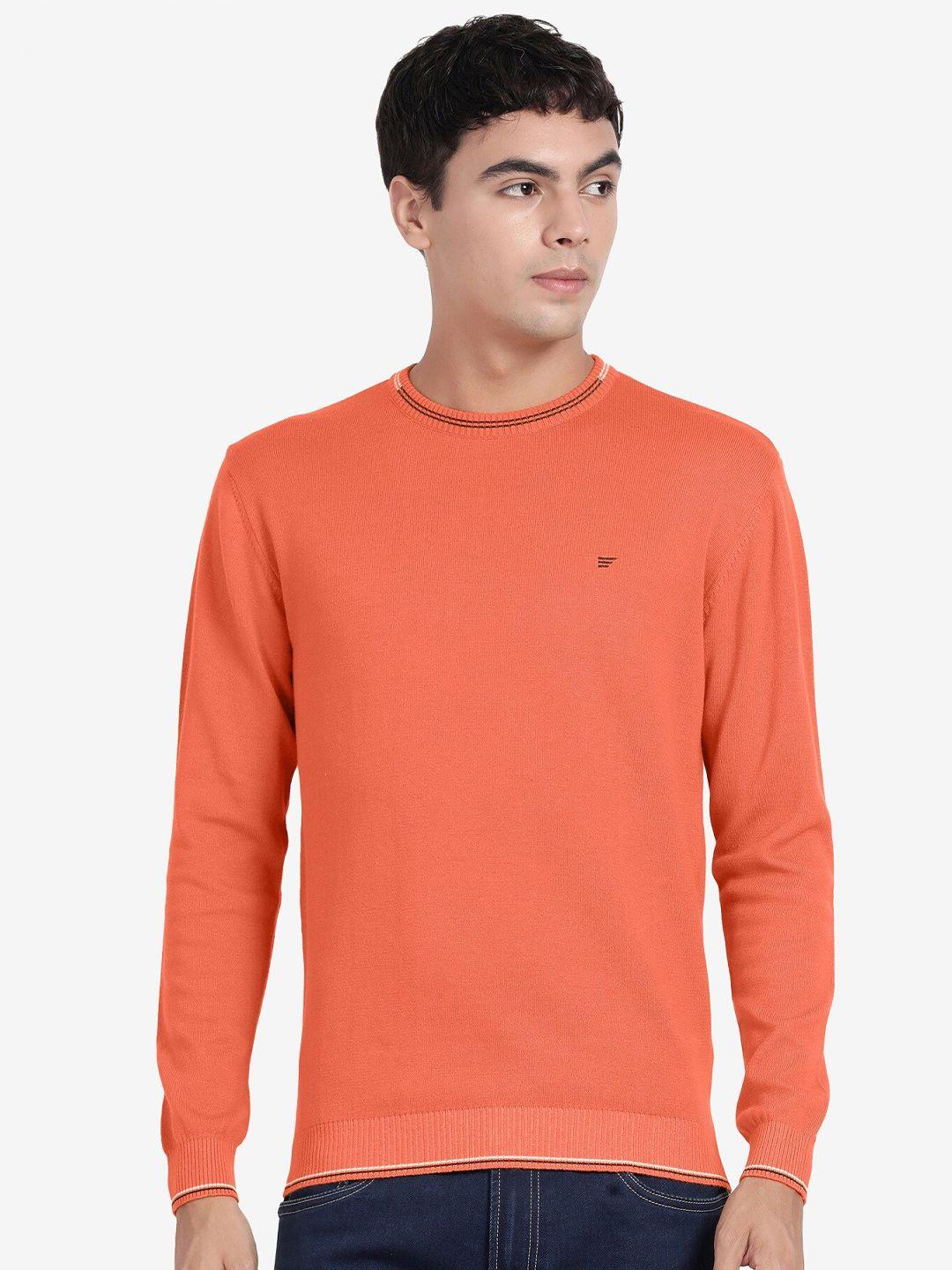 t-base round neck cotton pullover