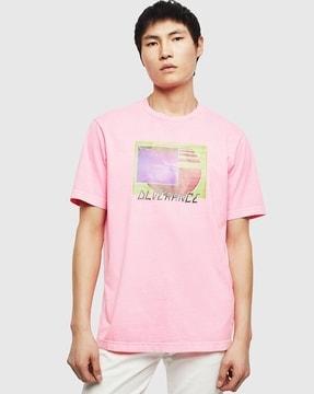 t-just-neon graphic print t-shirt