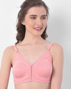 t-shirt bra with bow accent