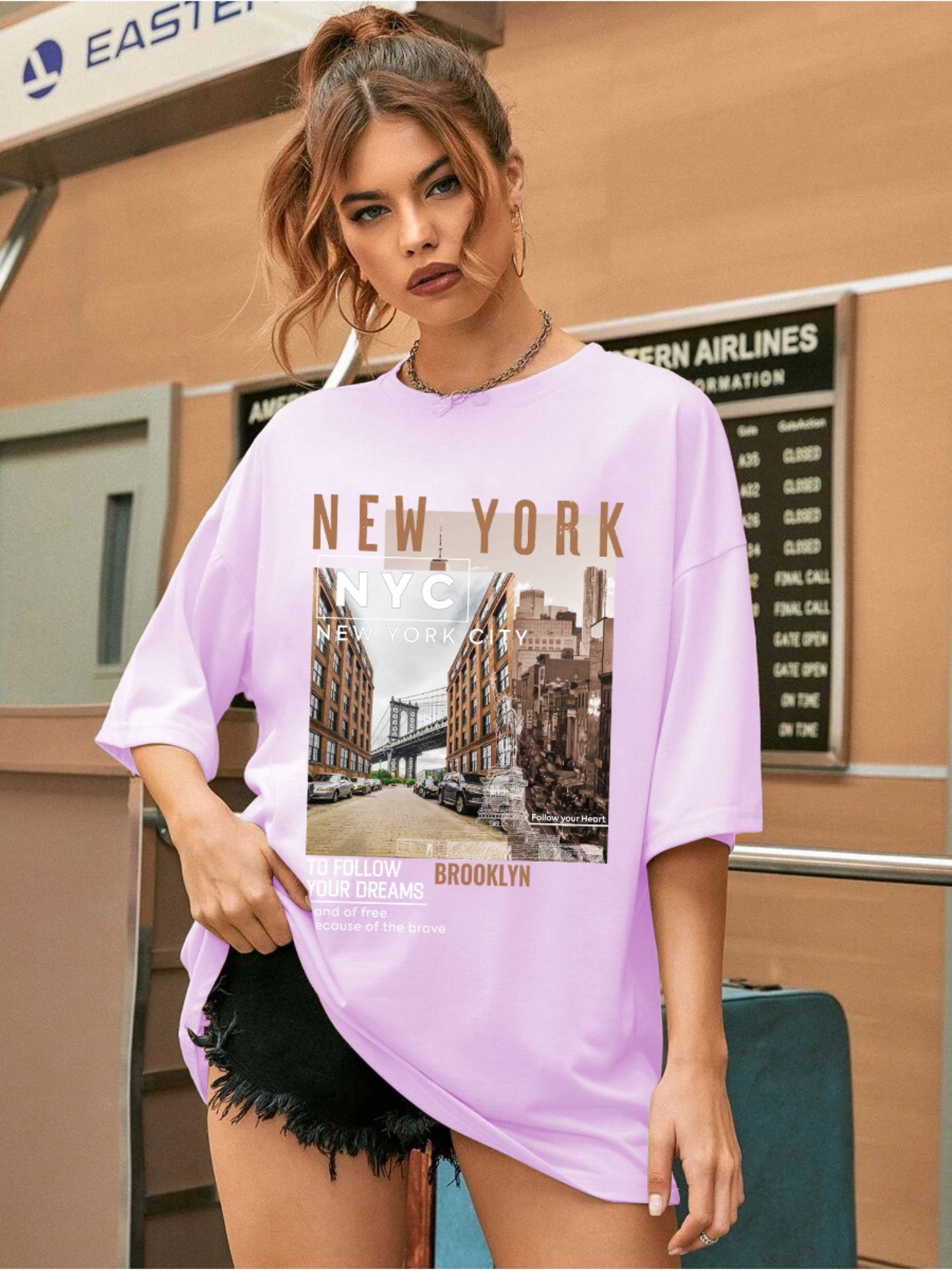 t-shirt for women -purple
