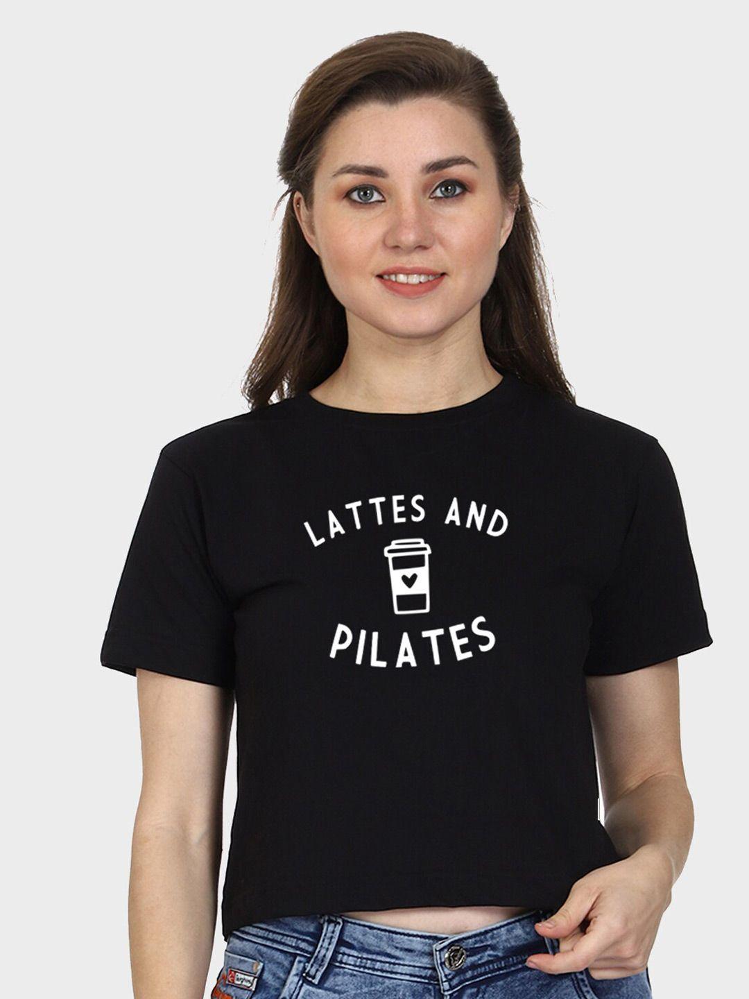 t-shirt truck typography printed cotton crop t-shirt