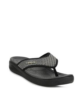 t-strap flat flip flops