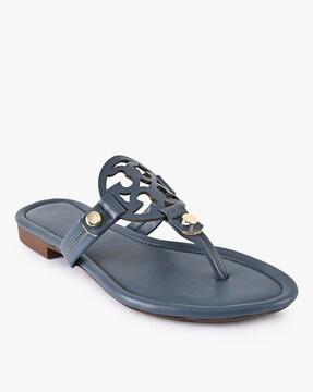 t-strap flat sandals