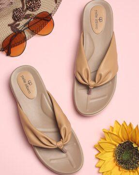 t-strap flat sandals