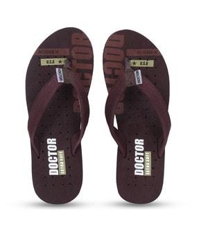 t-strap flip-flops with eva sole