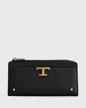 t timeless leather wallet