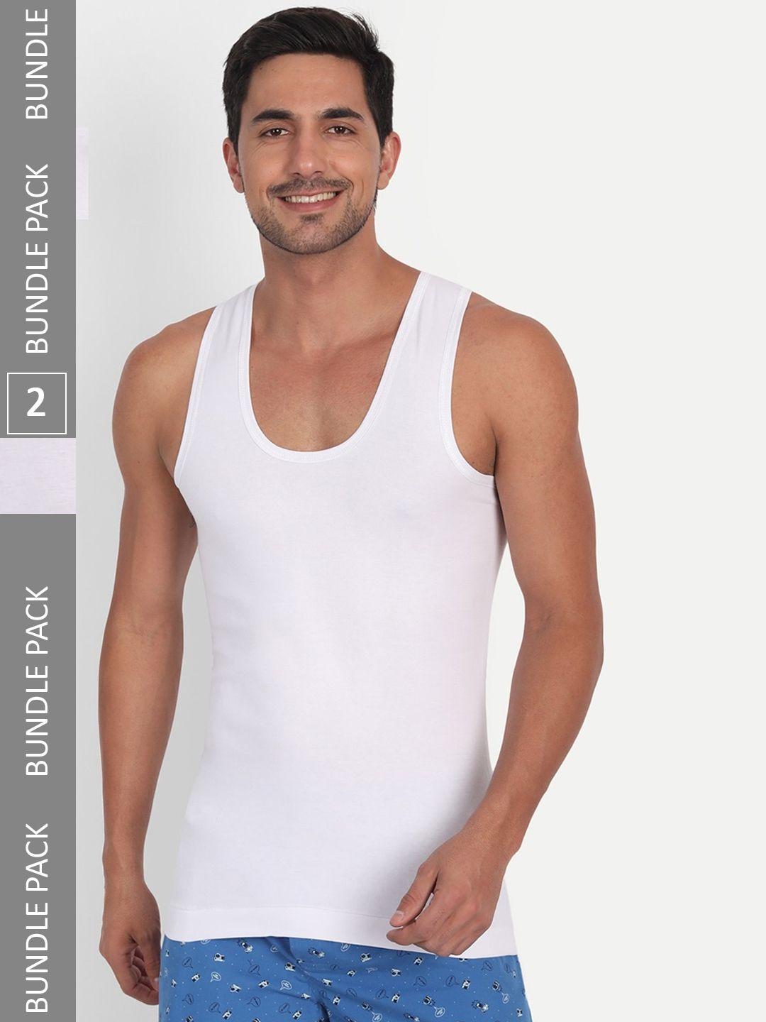 t.t. pack of 2 cotton undershirt vests