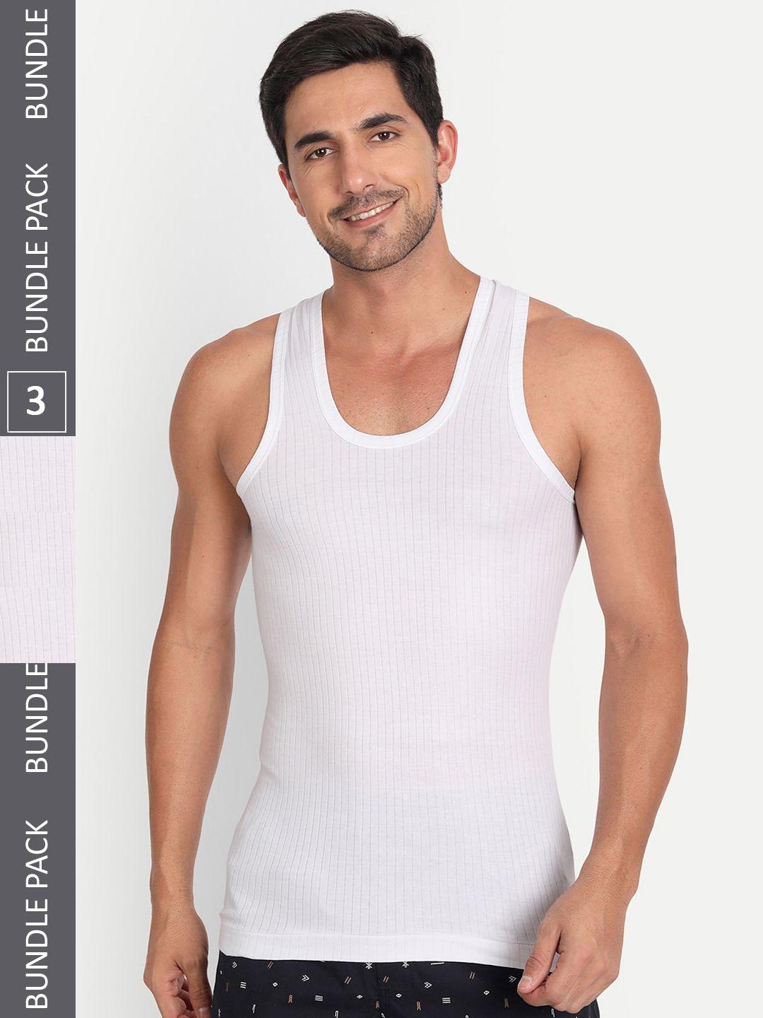 t.t. pack of 3 basic cotton innerwear vests