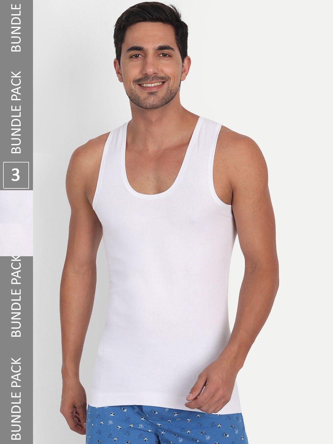 t.t. pack of 3 cotton	
 innerwear vests