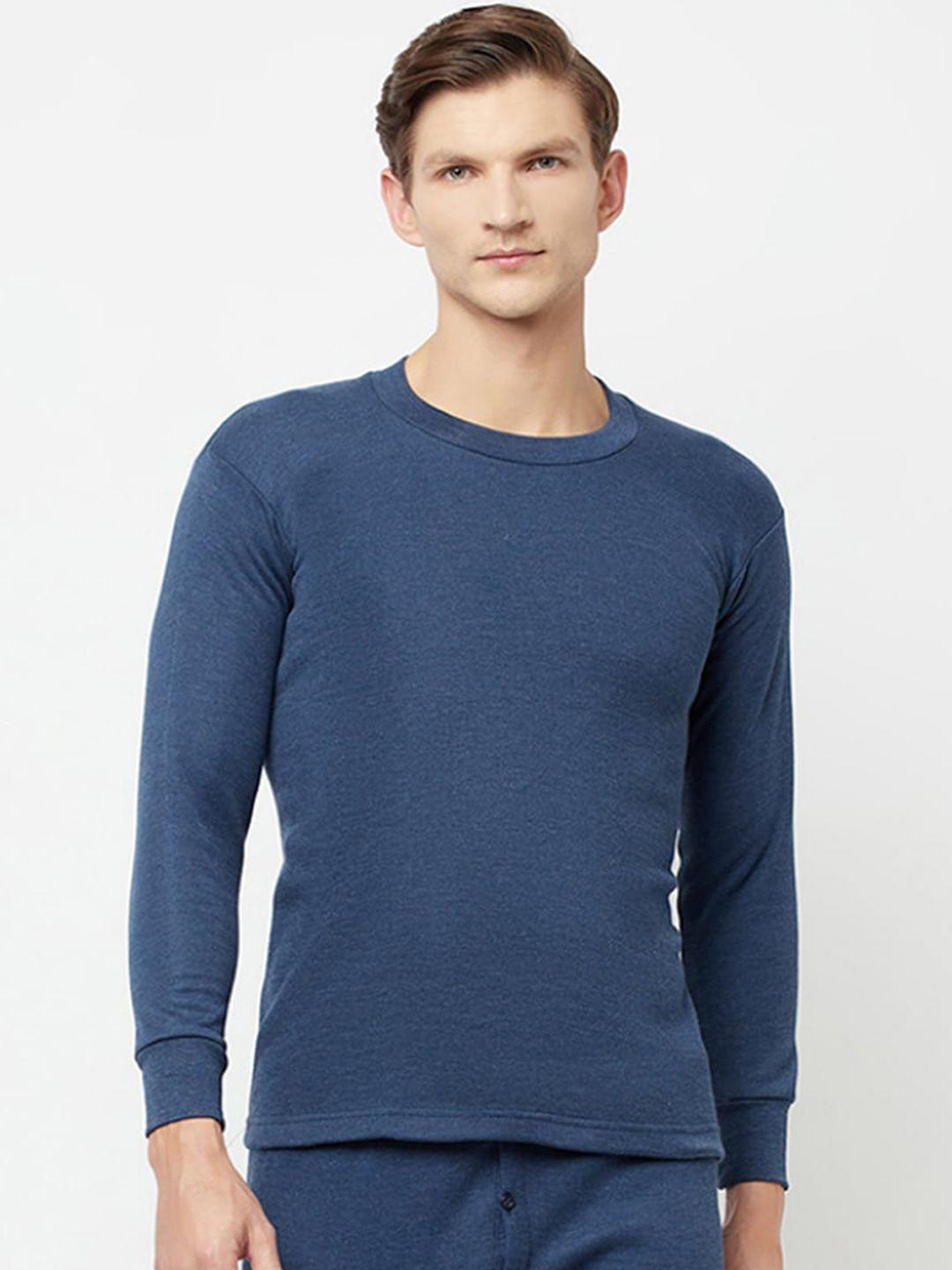 t.t. round neck slim fit thermal top