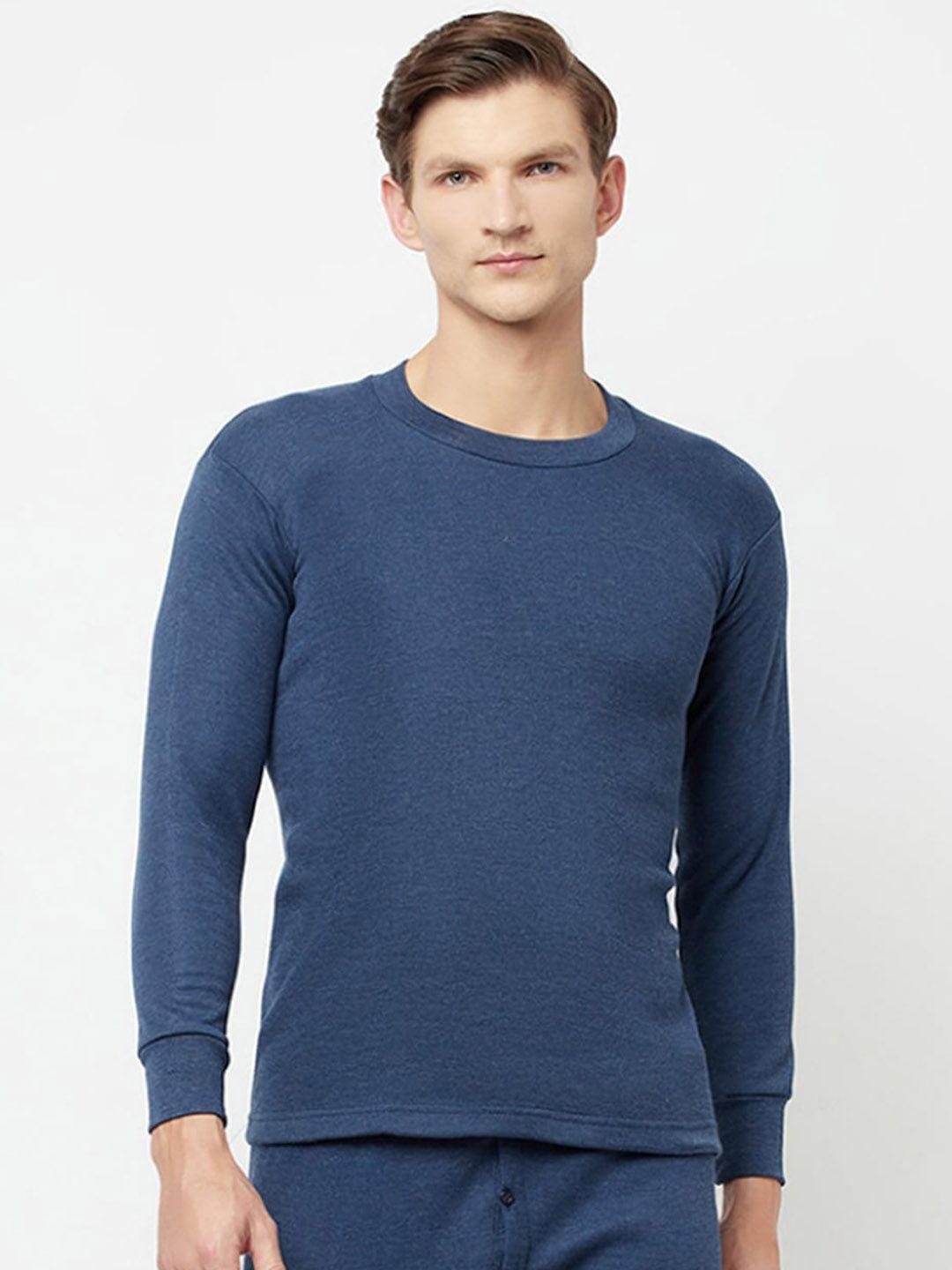 t.t. slim fit round neck thermal top